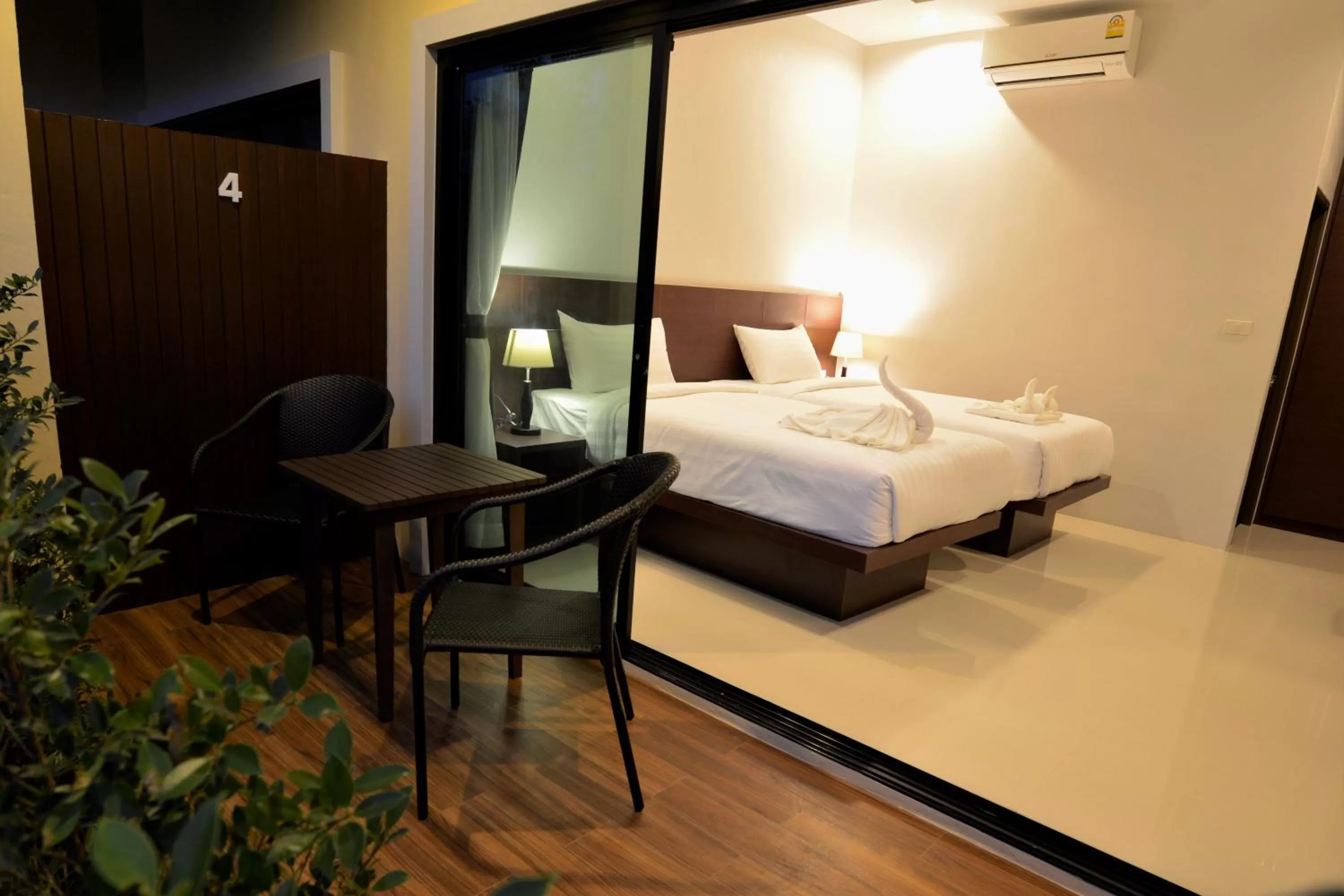 Bed in Aonang Glory Resort