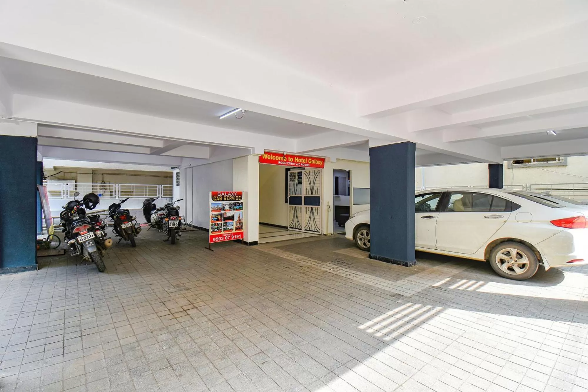 Parking in FabExpress Galaxy Apartments - Lohegaon chowk