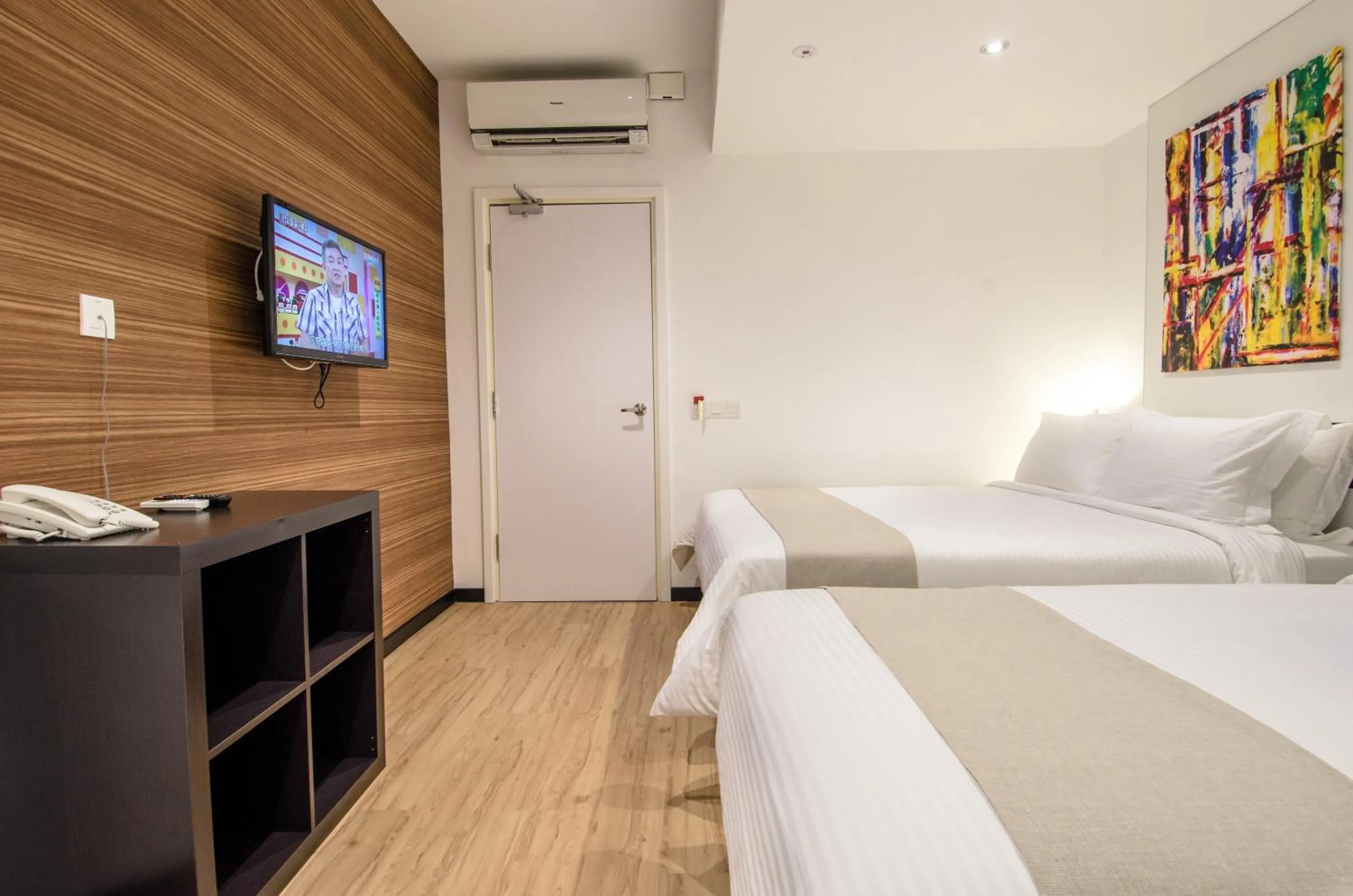 Bed in 12FLY Hotel Kuala Lumpur
