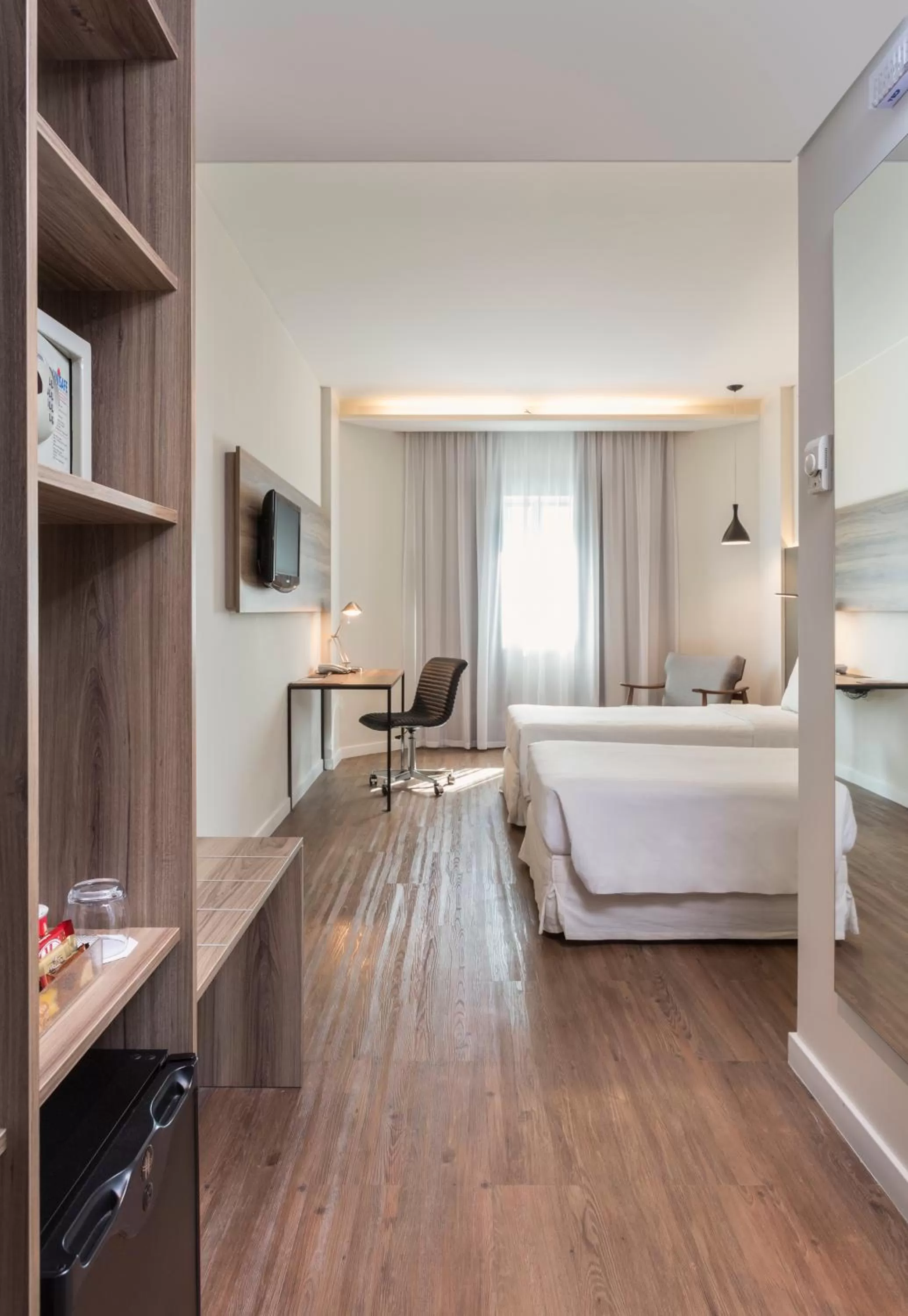 TV and multimedia, Bed in Intercity São Paulo Ibirapuera