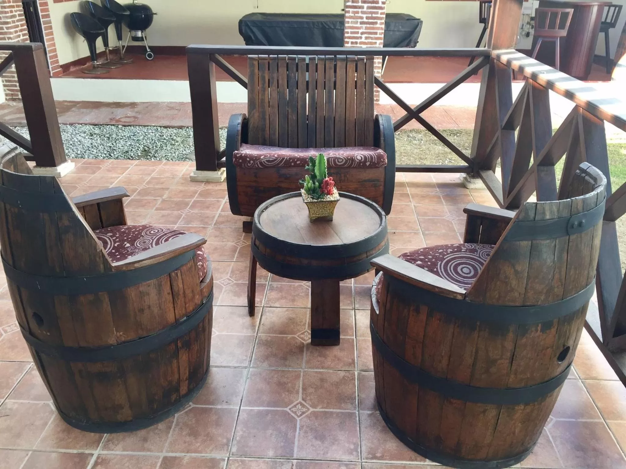 Living room in Hotel Yamilí