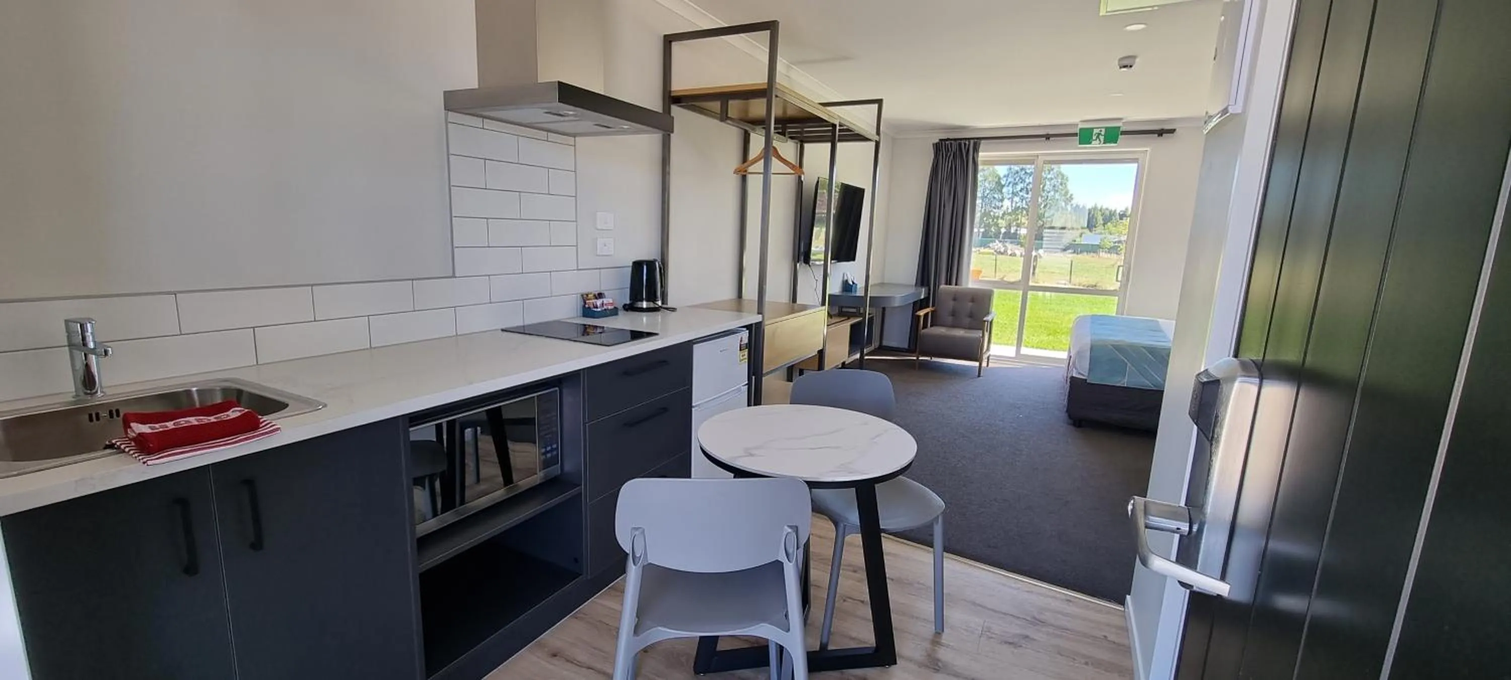 Kitchen or kitchenette in Hideaway of Rotorua