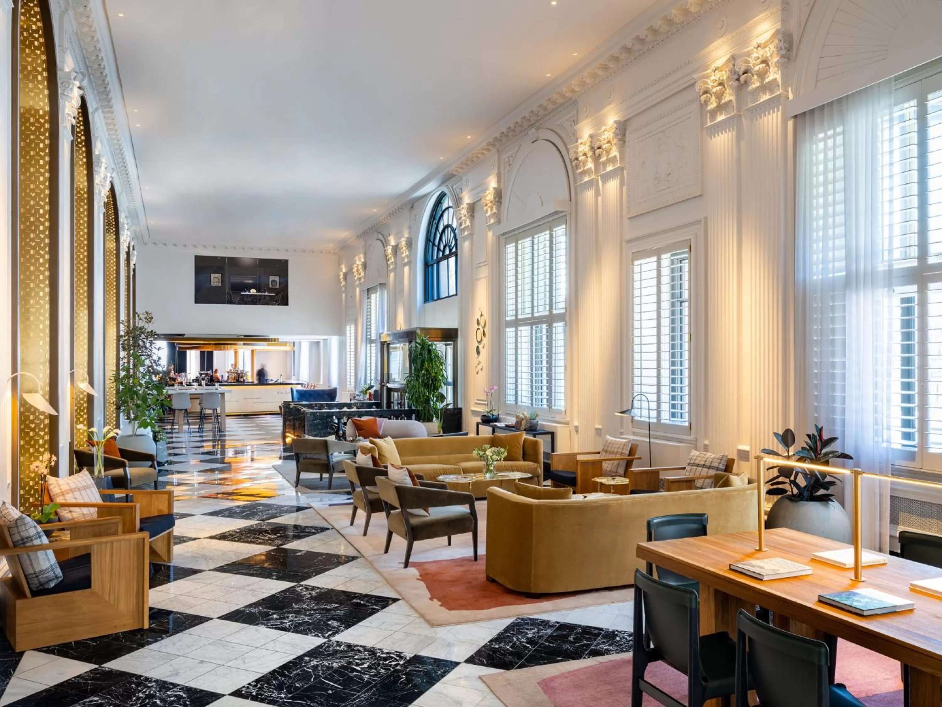 Lobby or reception in Hotel Washington
