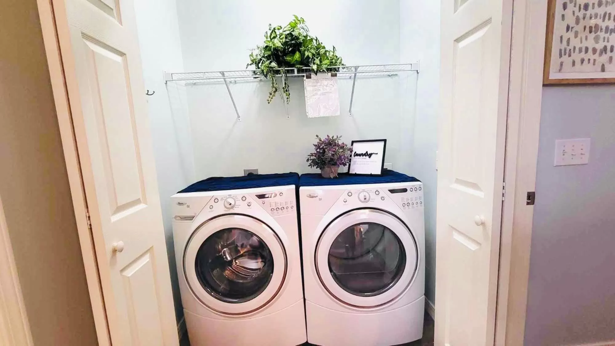 laundry in Rockwood Condos on Table Rock Lake With Boat Slips