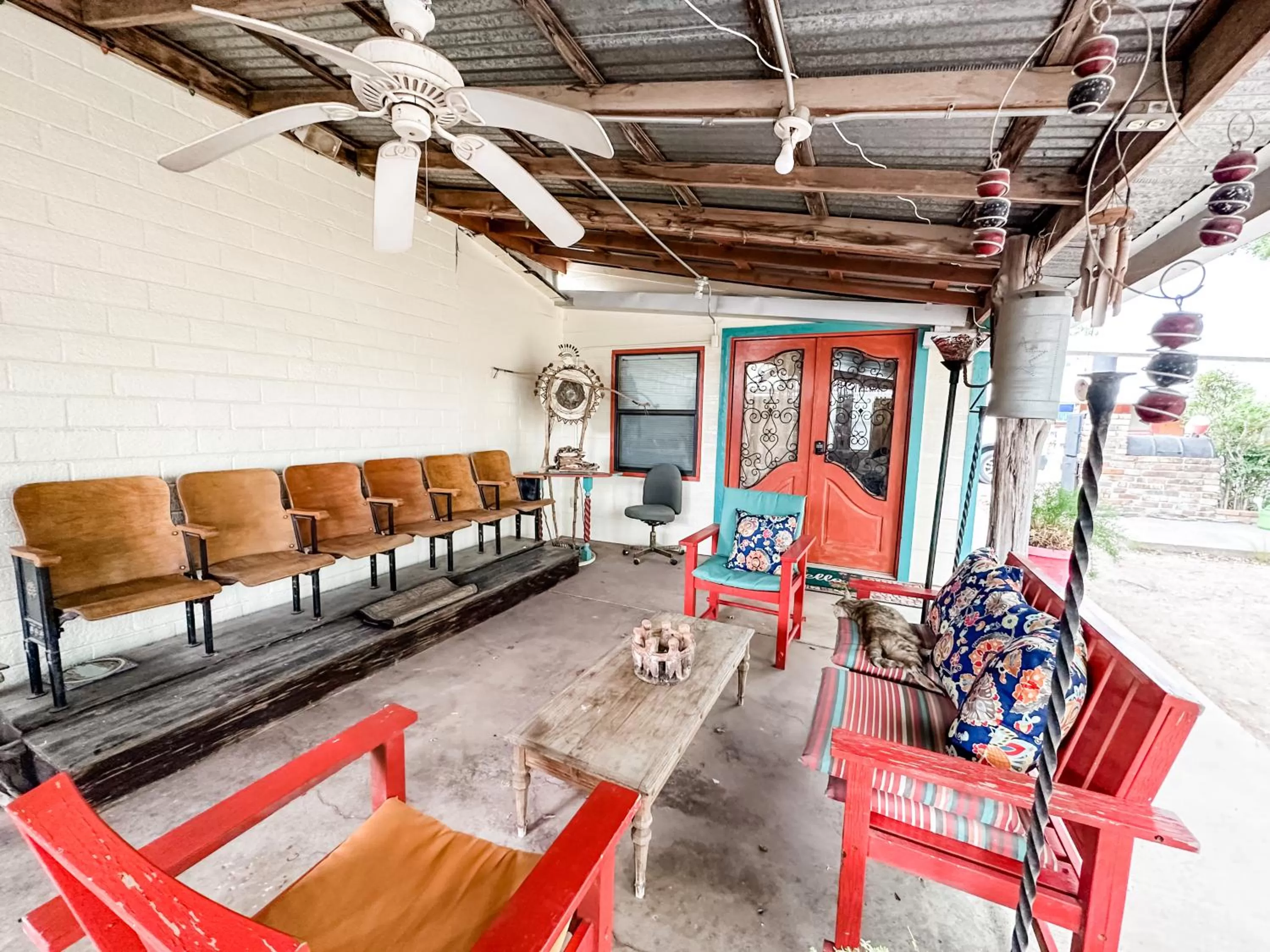 Seating area in Inn at the Art Center