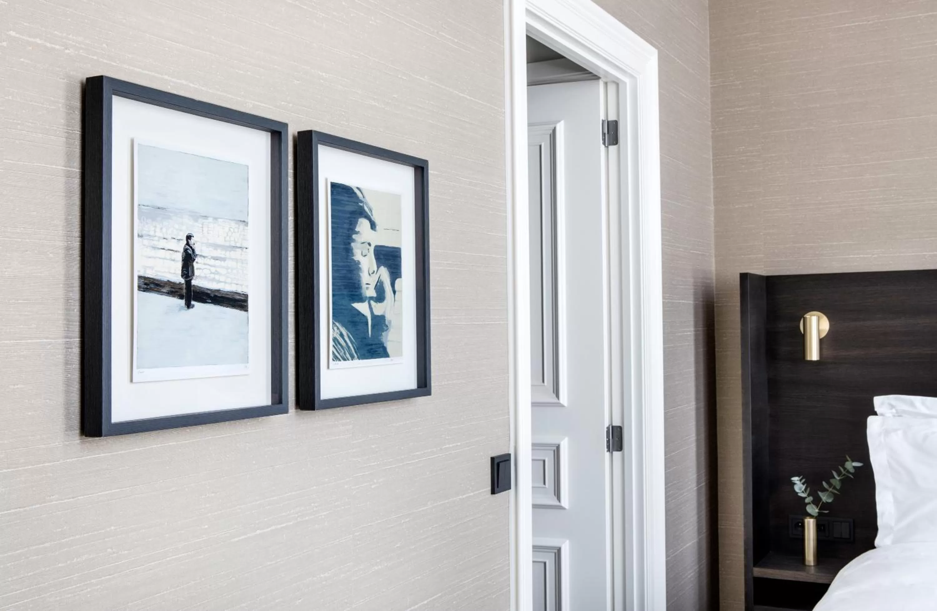 Decorative detail, Bed in Pillows Grand Boutique Hotel Reylof Ghent