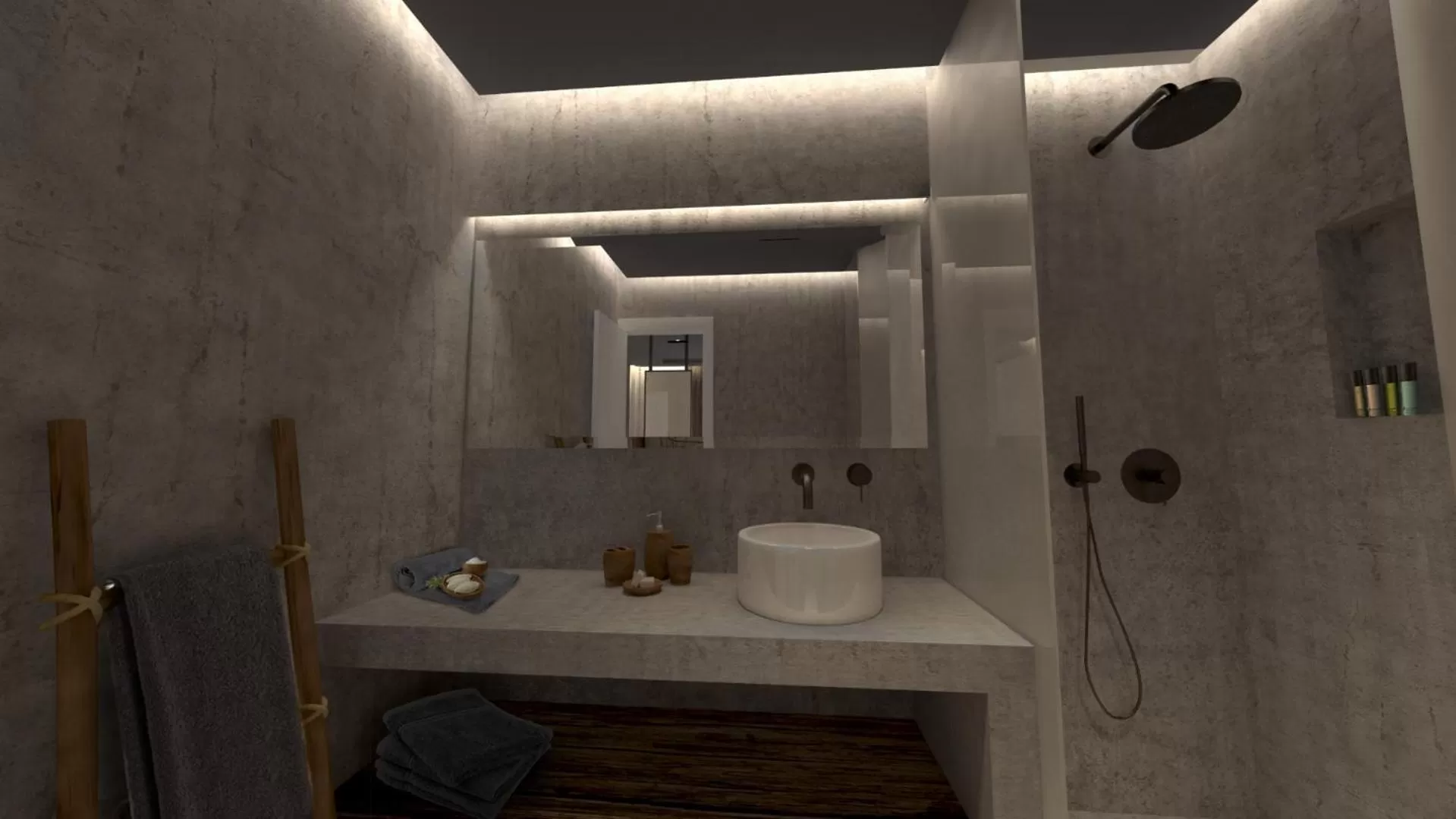 Bathroom in AELLIA HOTEL & SUITES LEROS