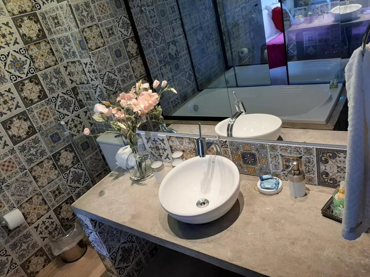 Bathroom in Vila Bela-Emília