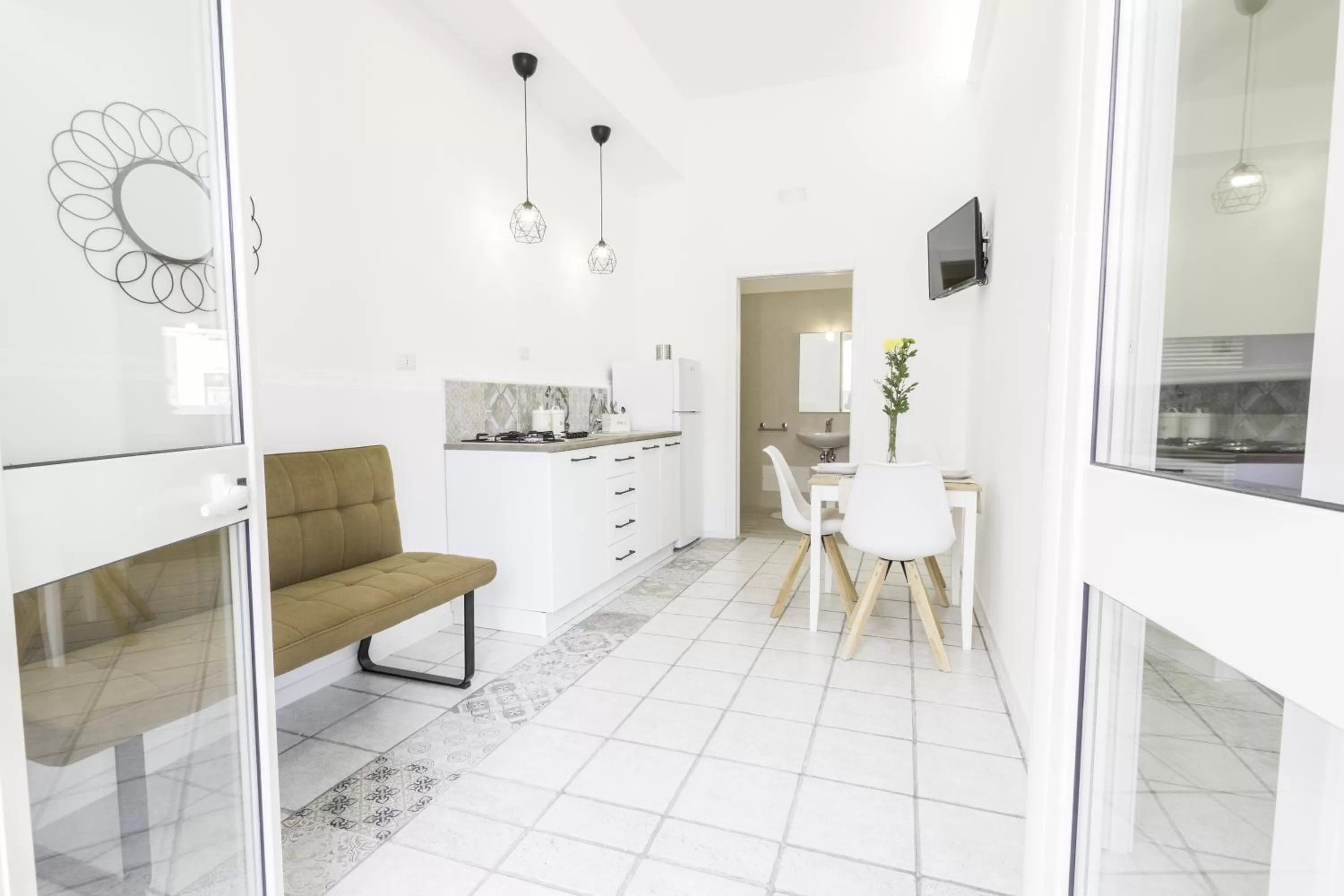 Kitchen/Kitchenette in La Gemma del Salento Rooms&Apartments