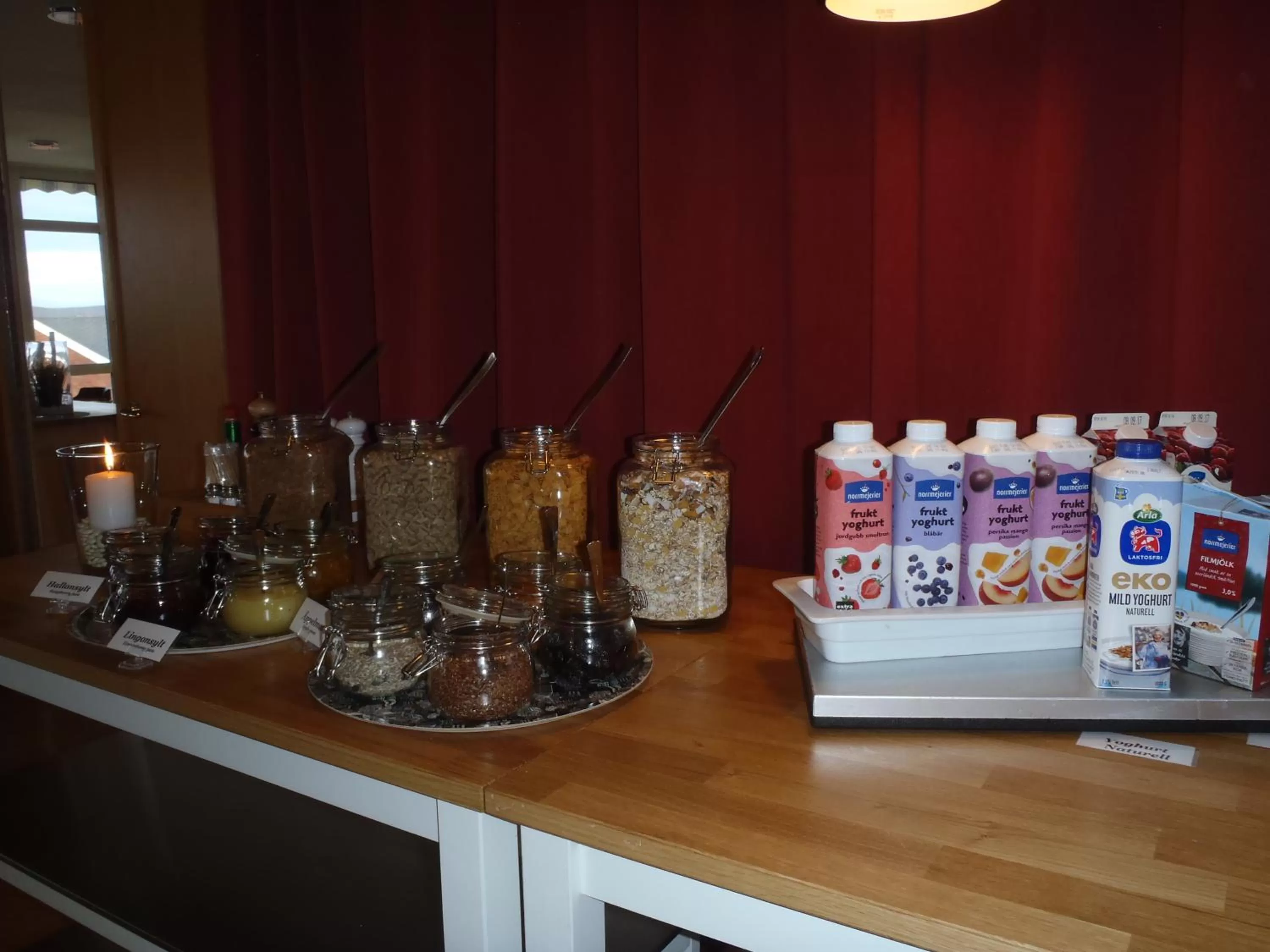 Food close-up in STF Malmfältens Folkhögskola