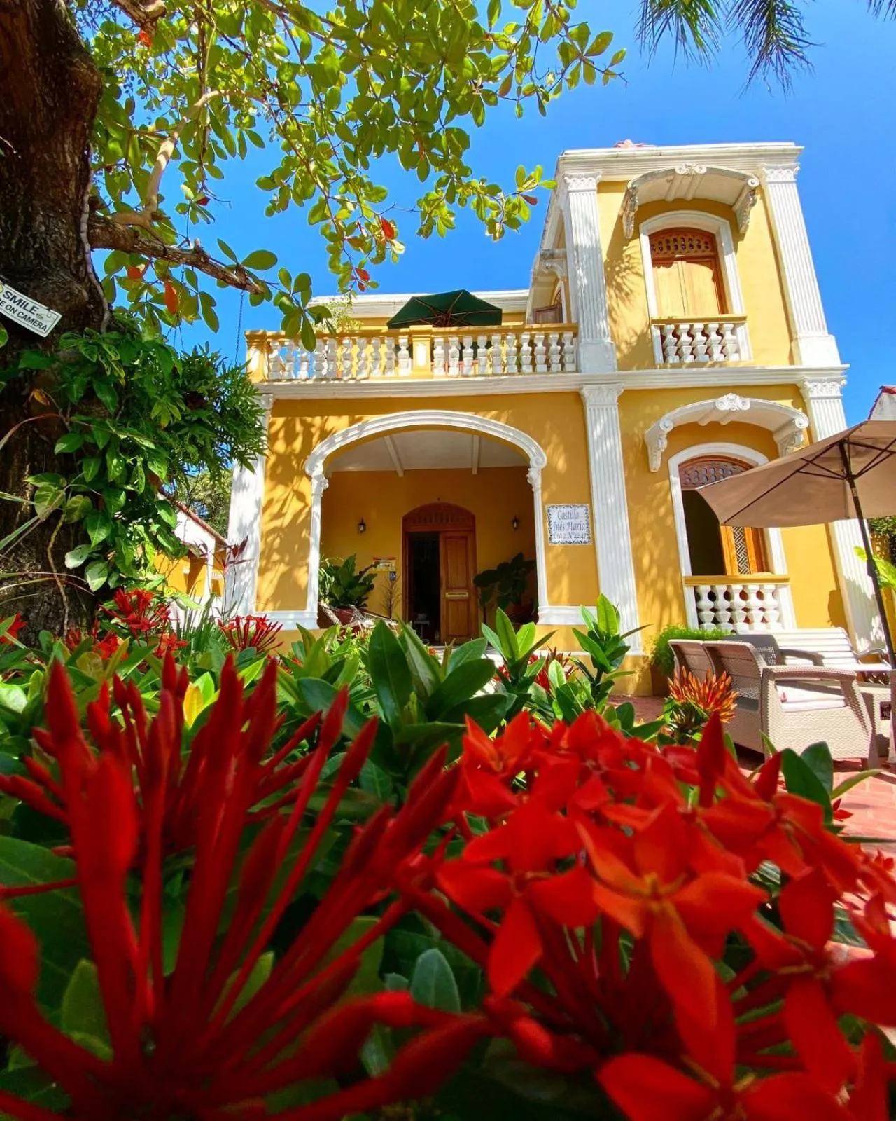 Property building in Hotel Boutique Castillo Ines Maria