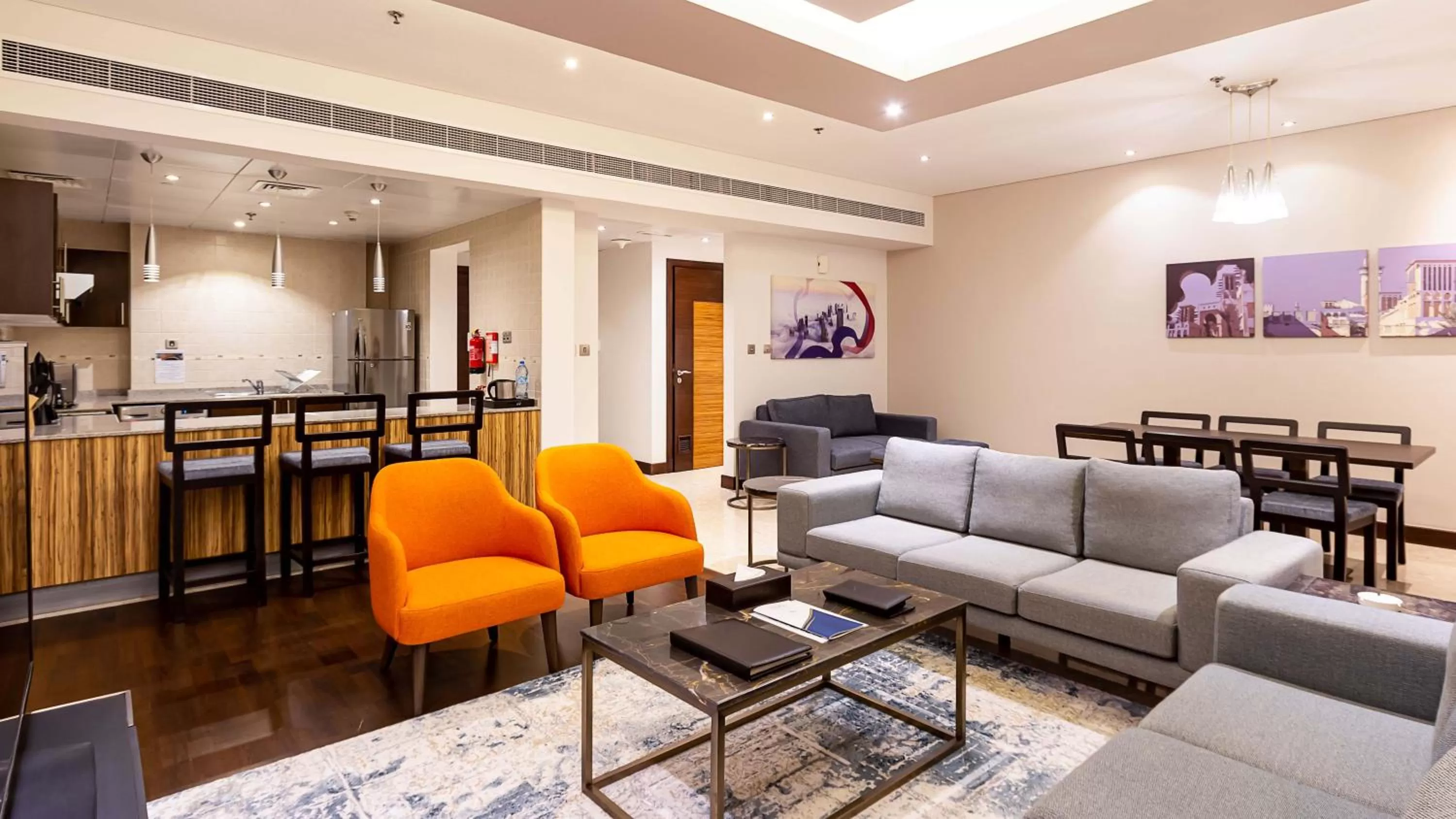 Living room in City Premiere Hotel Apartments - Dubai