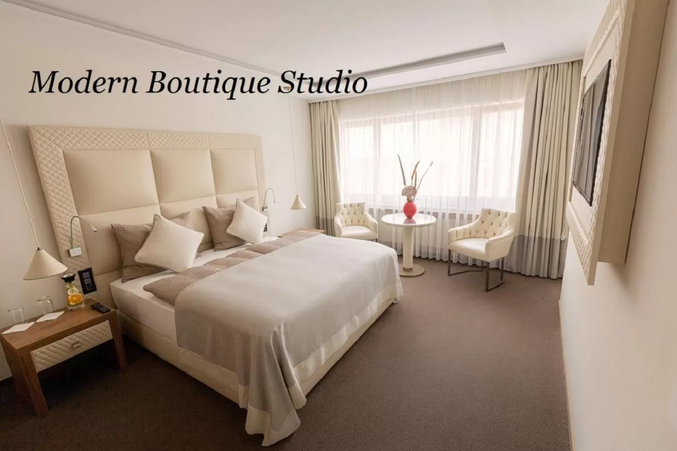 City view, Bed in Hotel Arte