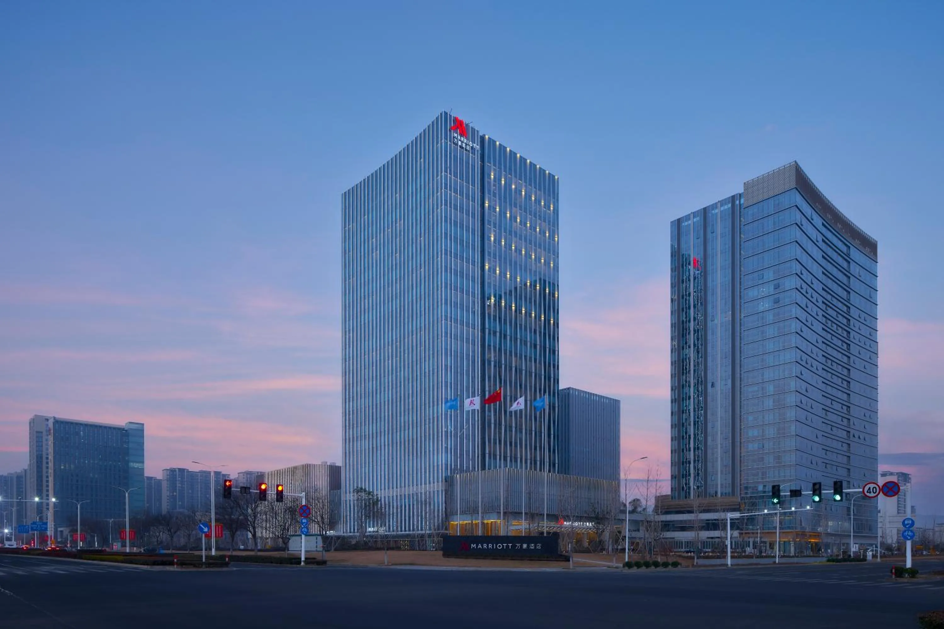 Property building in Changzhou Marriott Hotel Jintan
