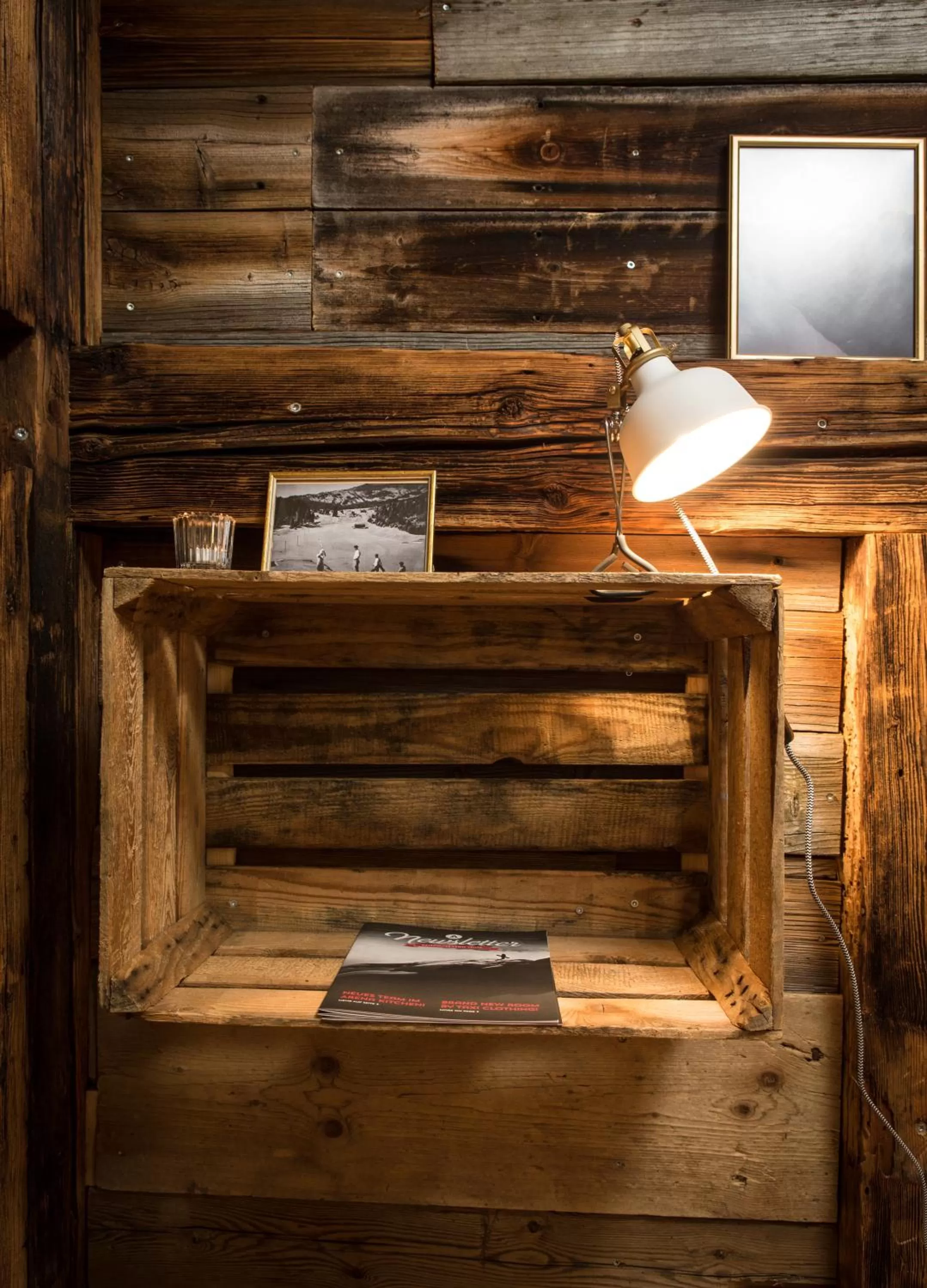 Decorative detail in Arena Lodge