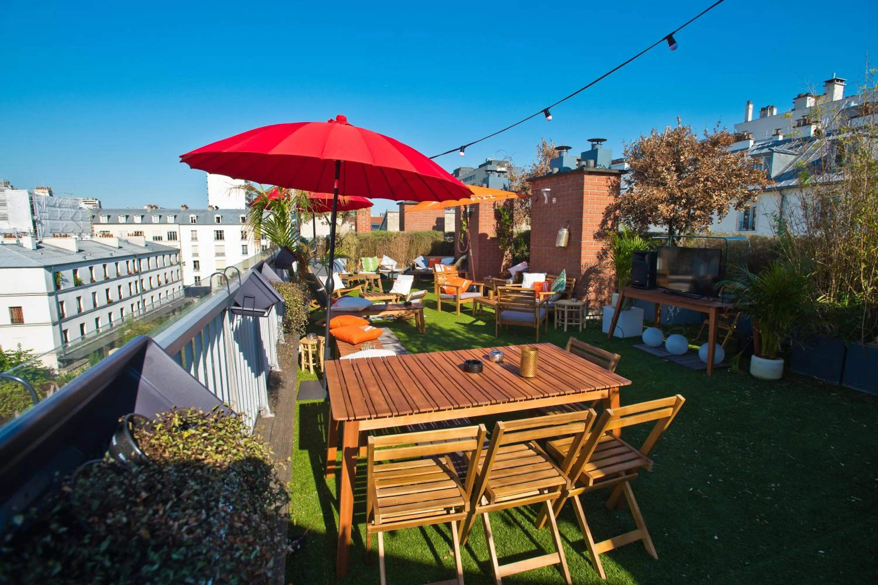 Balcony/Terrace in Mercure Paris Bastille Saint Antoine