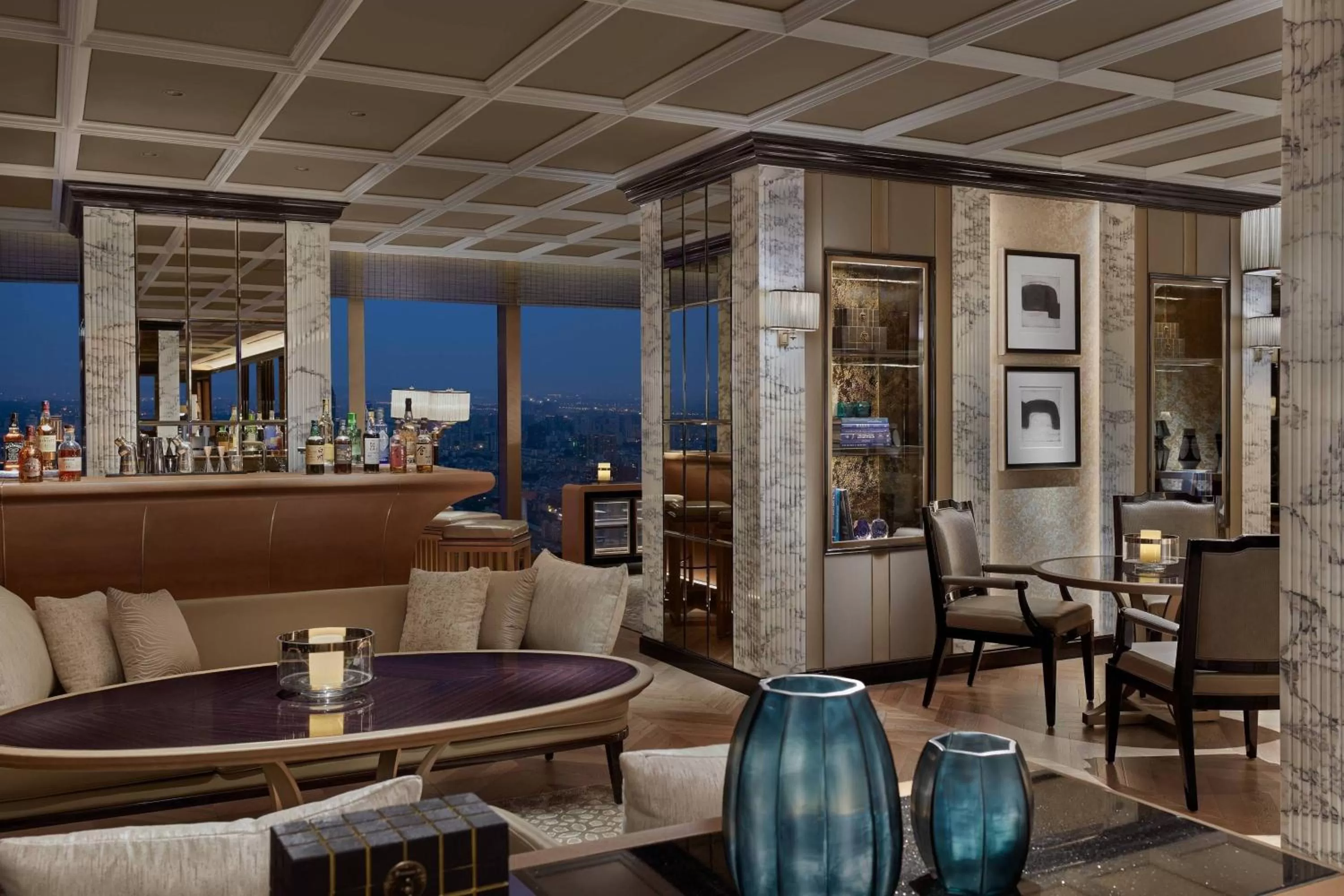 Lounge or bar in The Ritz-Carlton, Nanjing