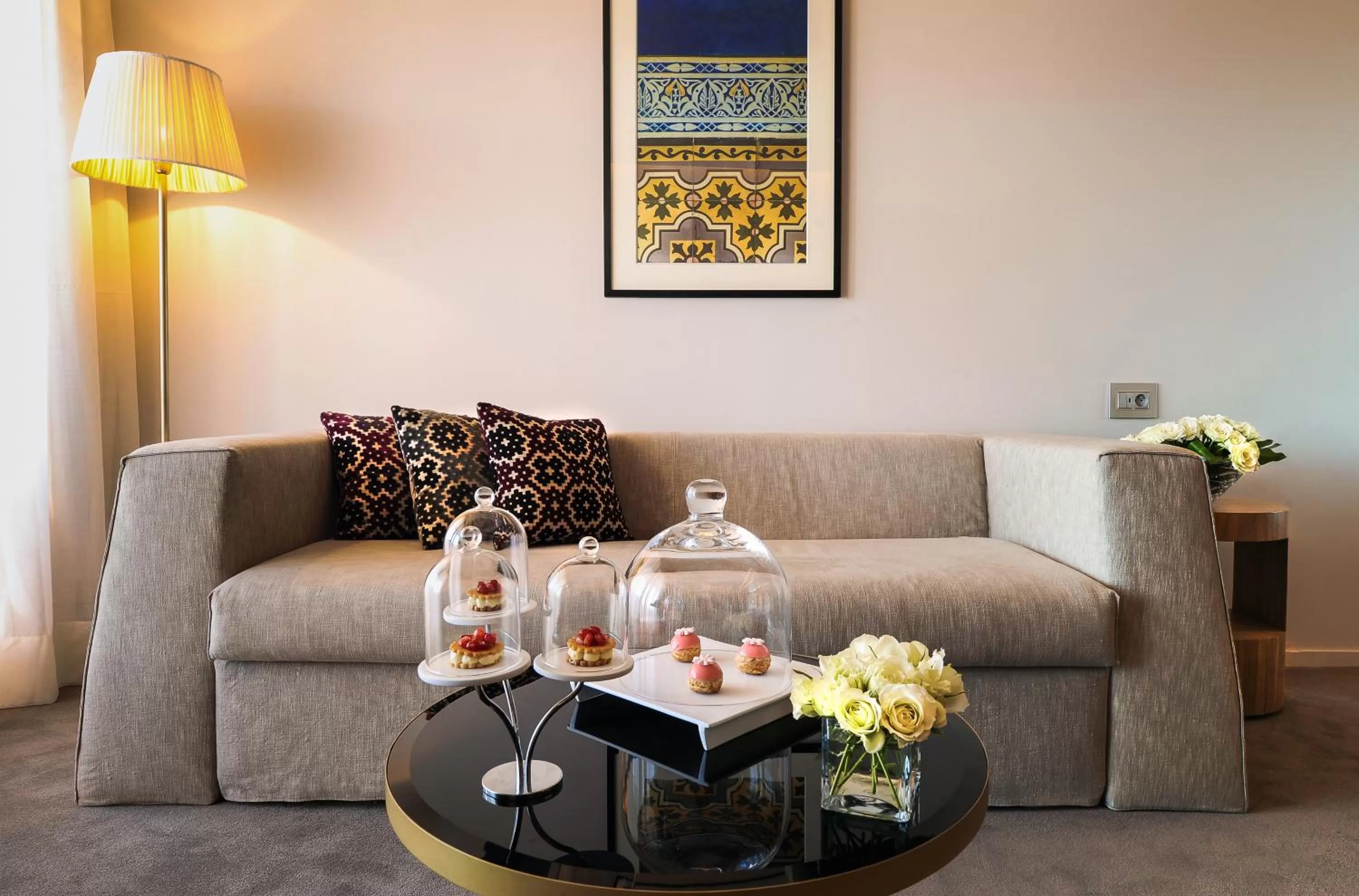 Living room in Sofitel Marrakech Palais Impérial & Spa