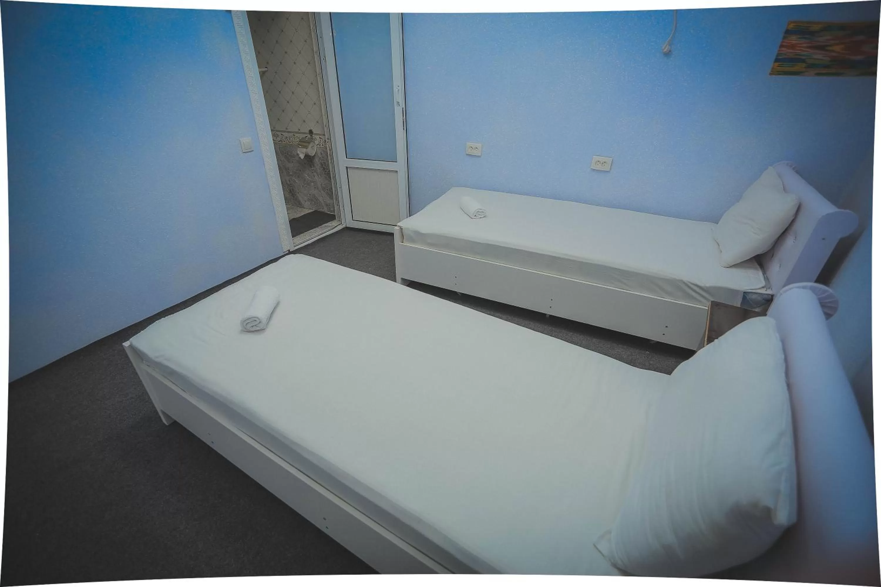 Bed in Hotel Uncle Kolya Boutique