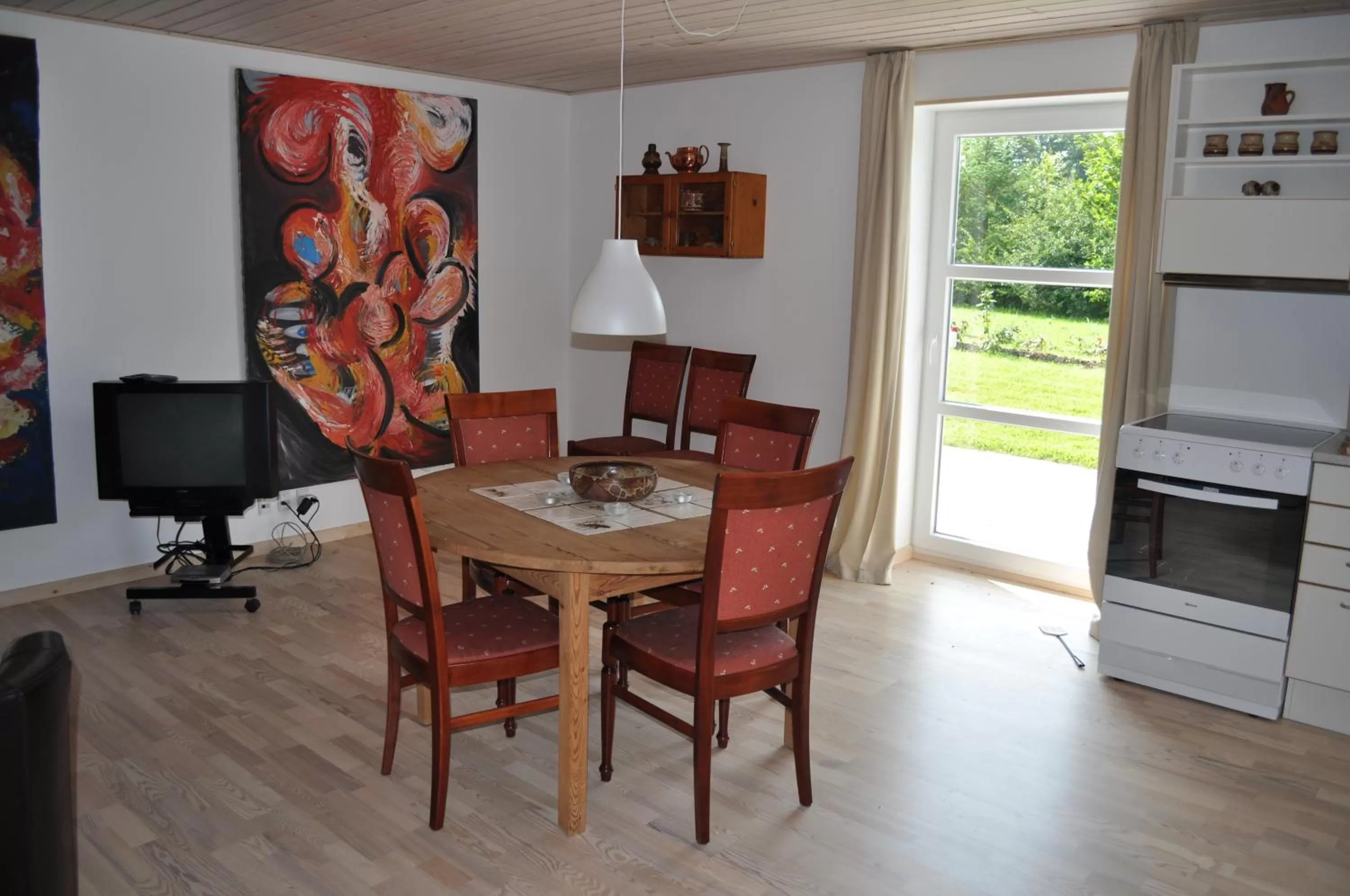 Living room, Dining Area in Koebenhovedskov Bed & Breakfast