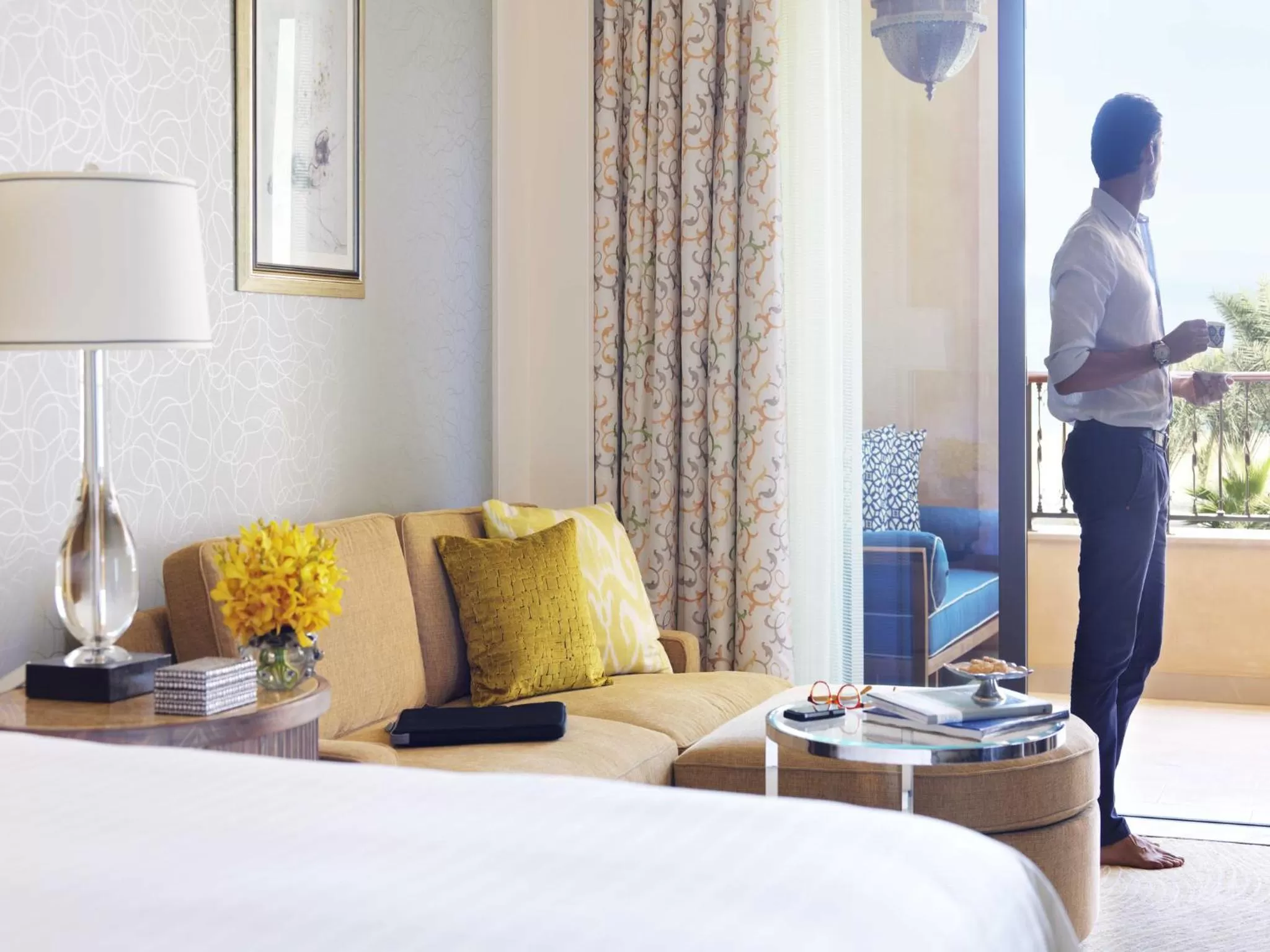 Bedroom, Bed in Four Seasons Resort Dubai at Jumeirah Beach