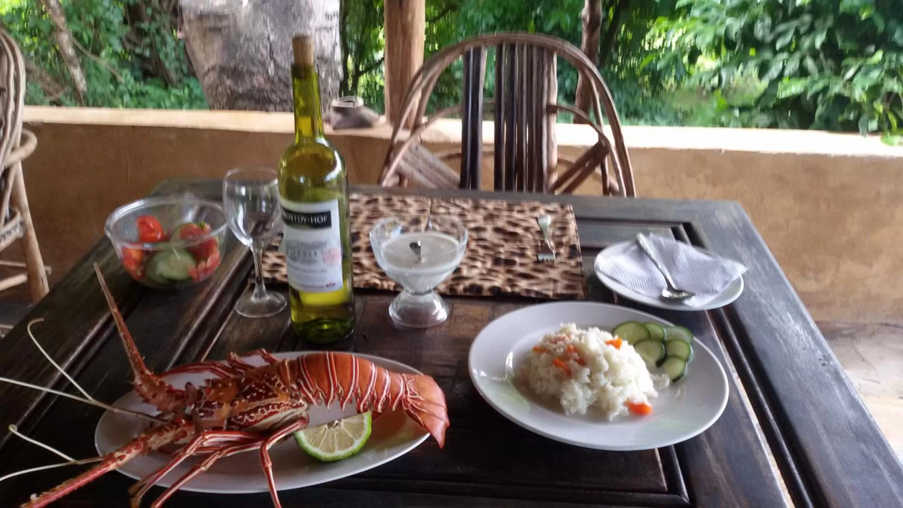 Food and drinks in Bahari Pori Resort