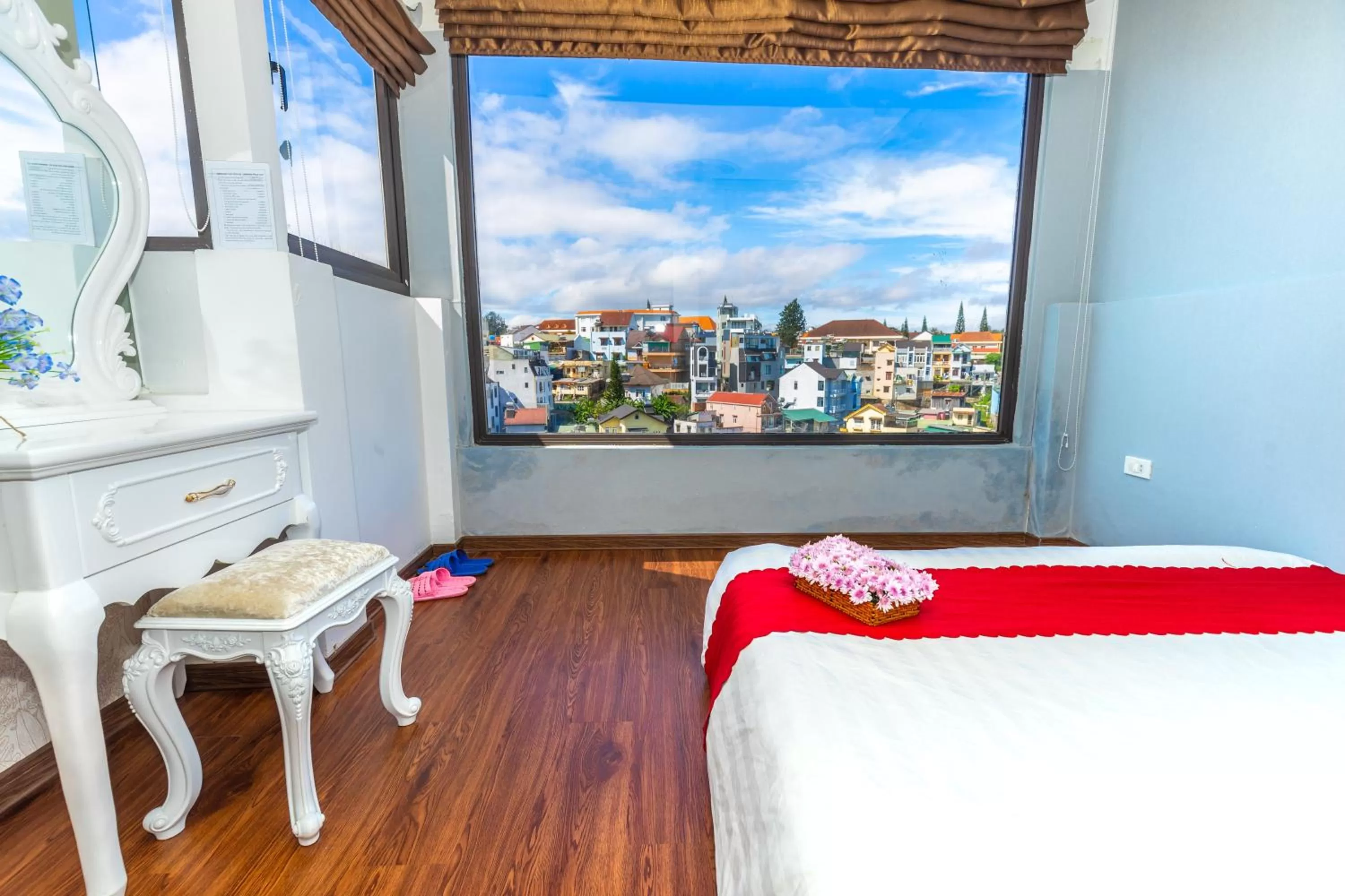 Bed in Ngàn Phố Studio & Love Hotel