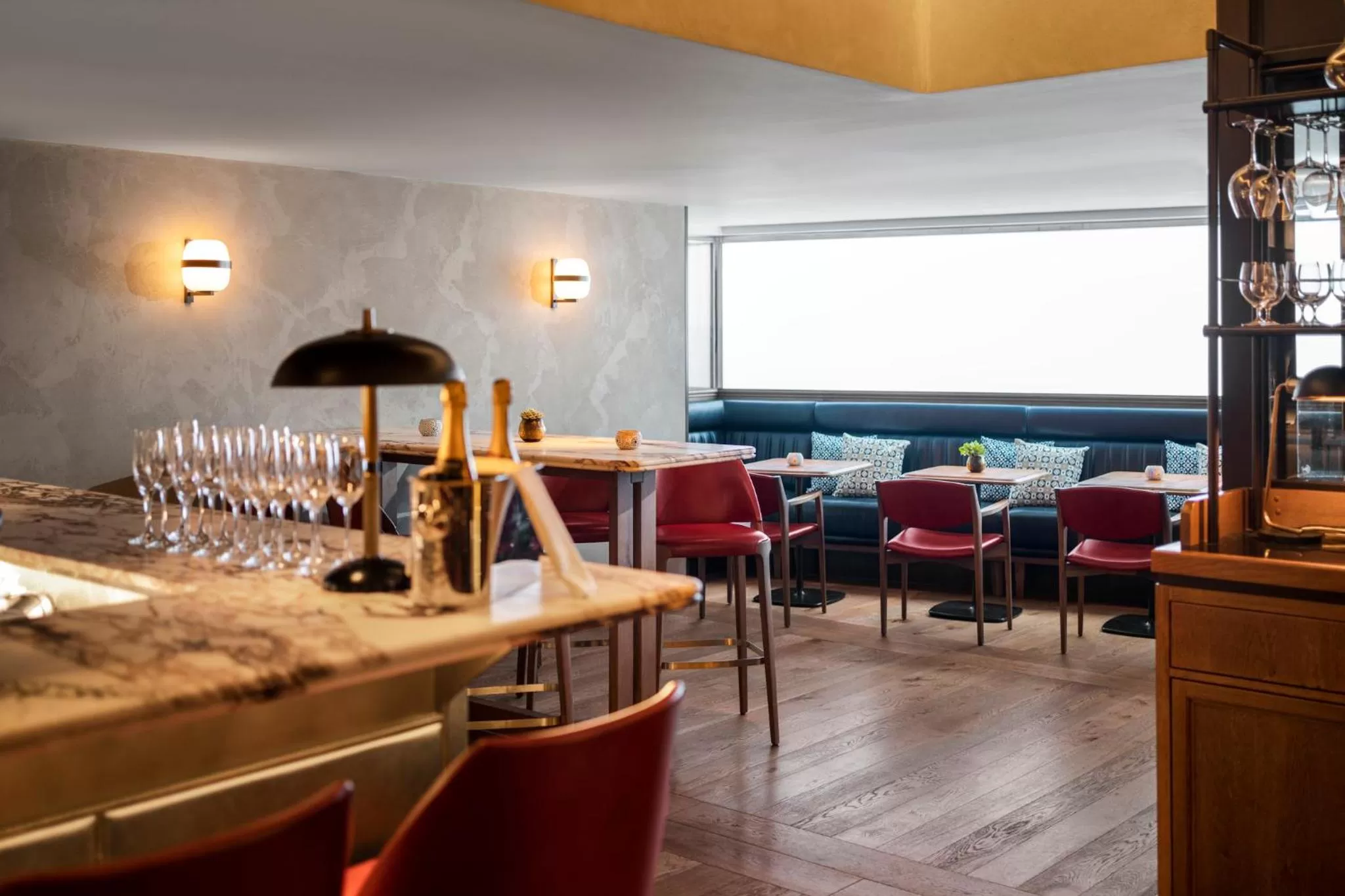 Restaurant/places to eat in COMO Metropolitan London