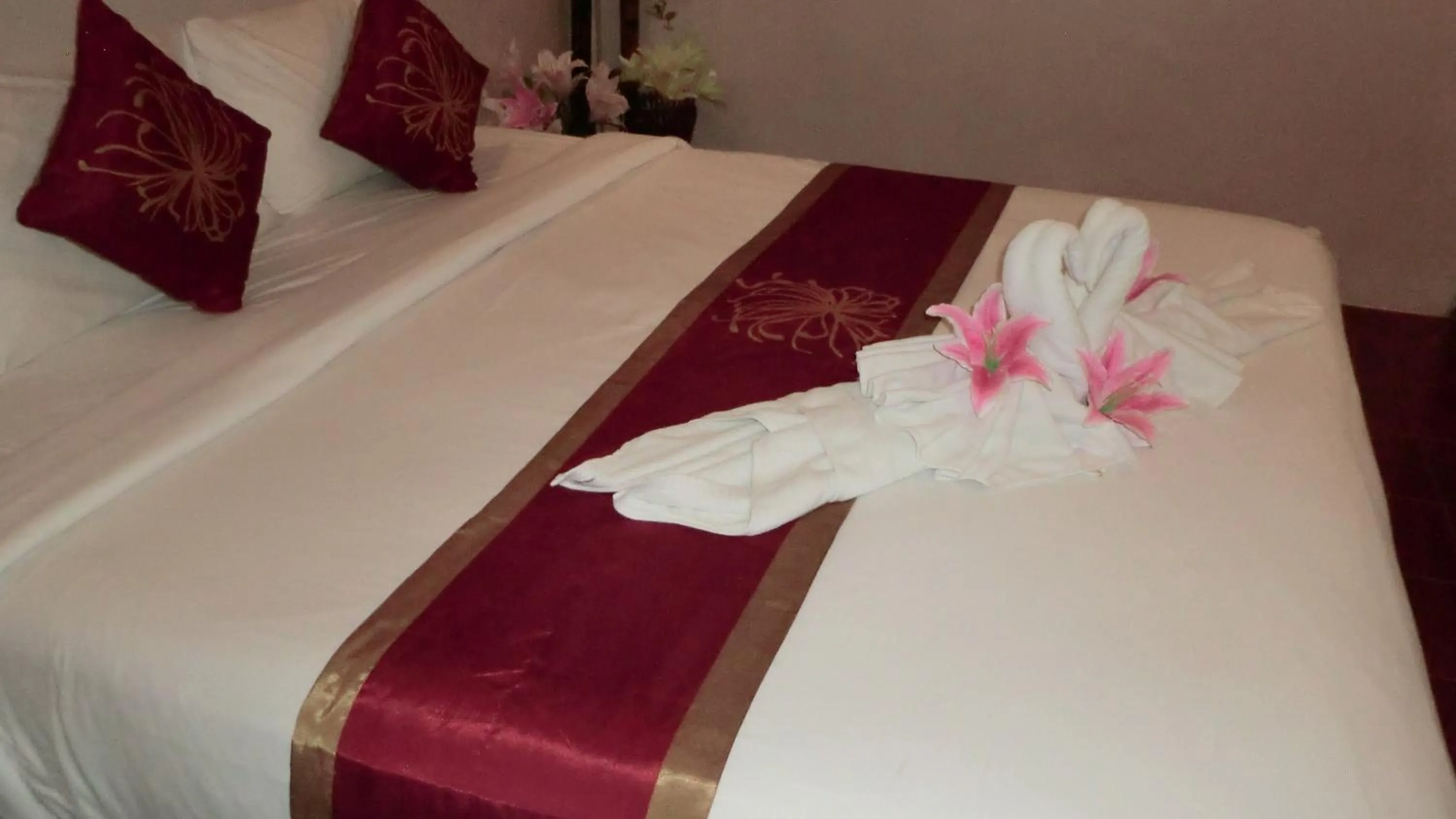 Bed in The Krabi Forest Homestay