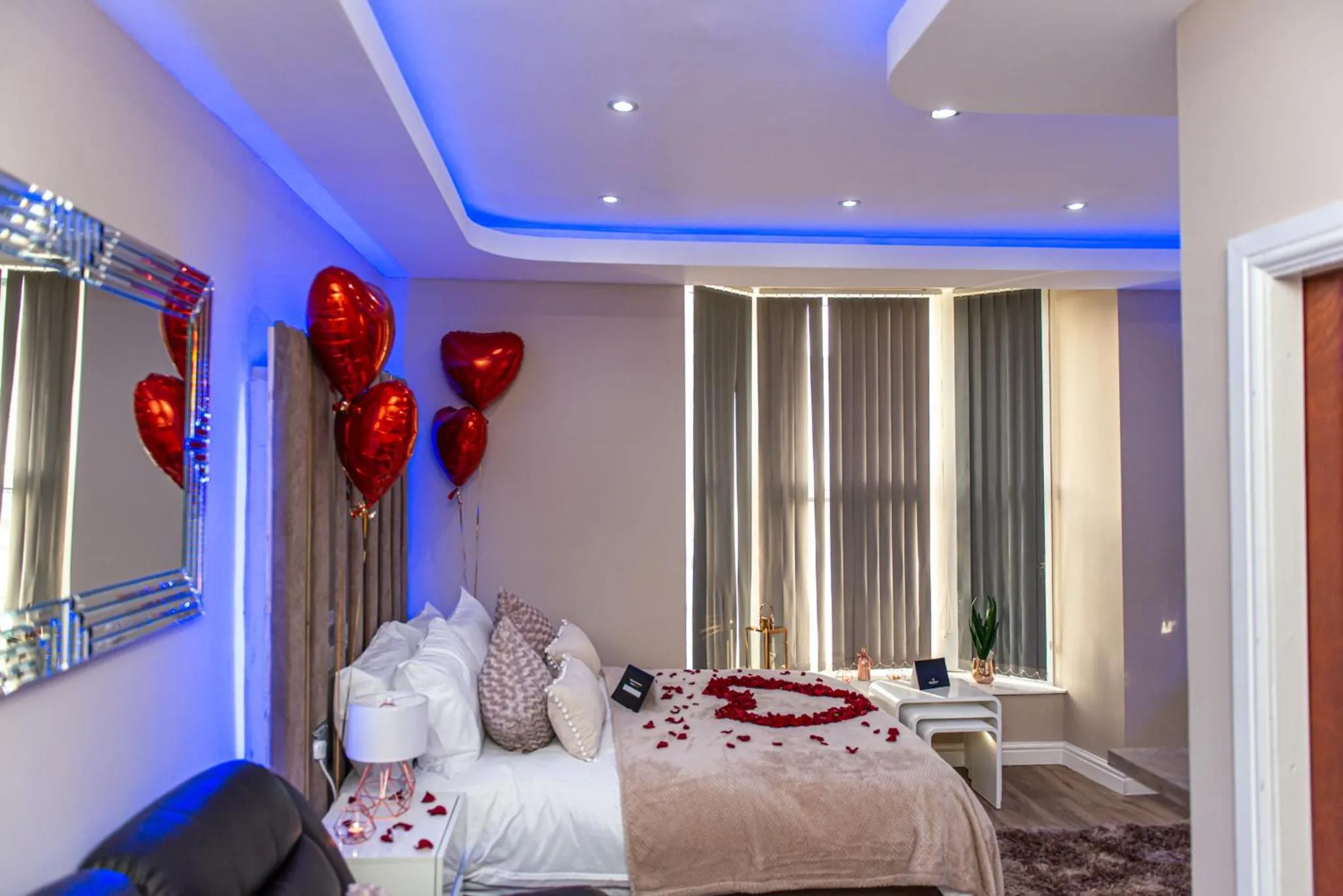 Bed in Meridian Serviced Apartments