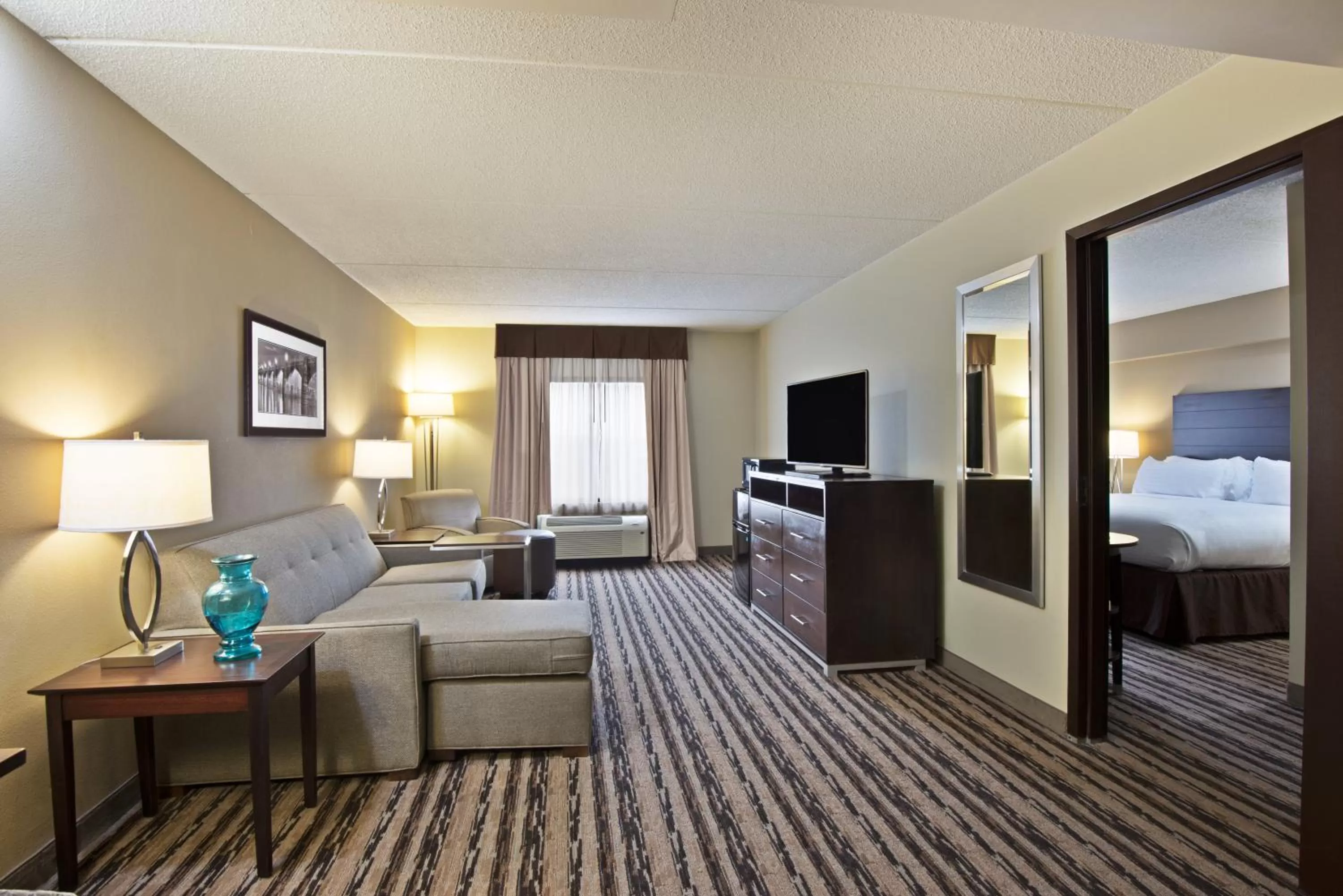 Bedroom in Holiday Inn Harrisburg East by IHG