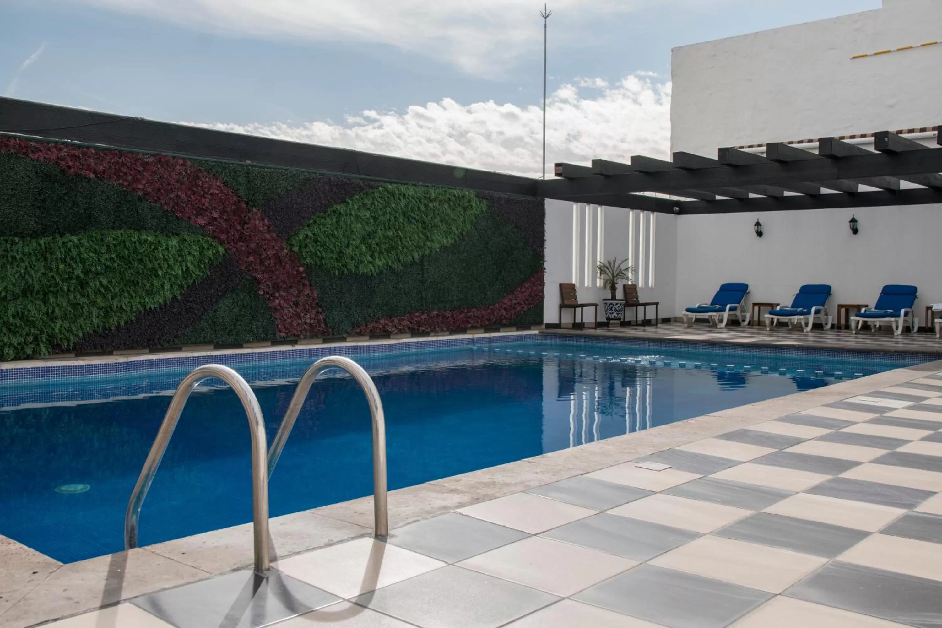 Swimming pool in Hotel Morales Historical & Colonial Downtown Core