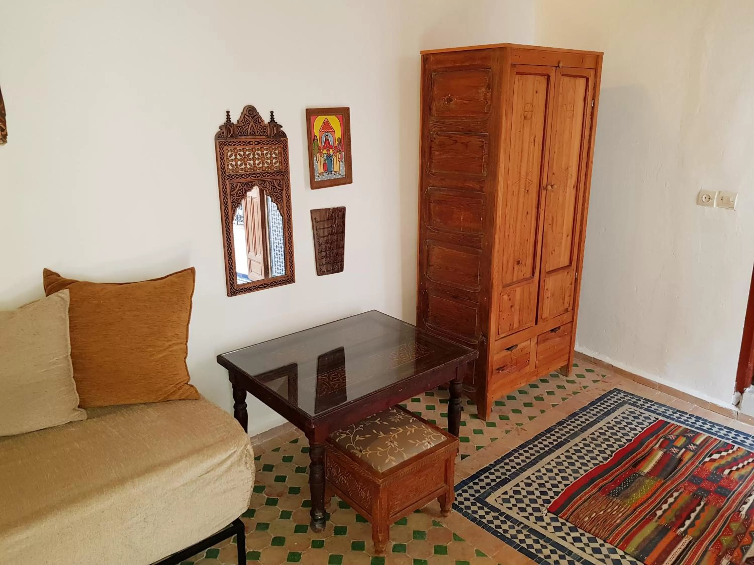 Seating Area in Riad Inspira