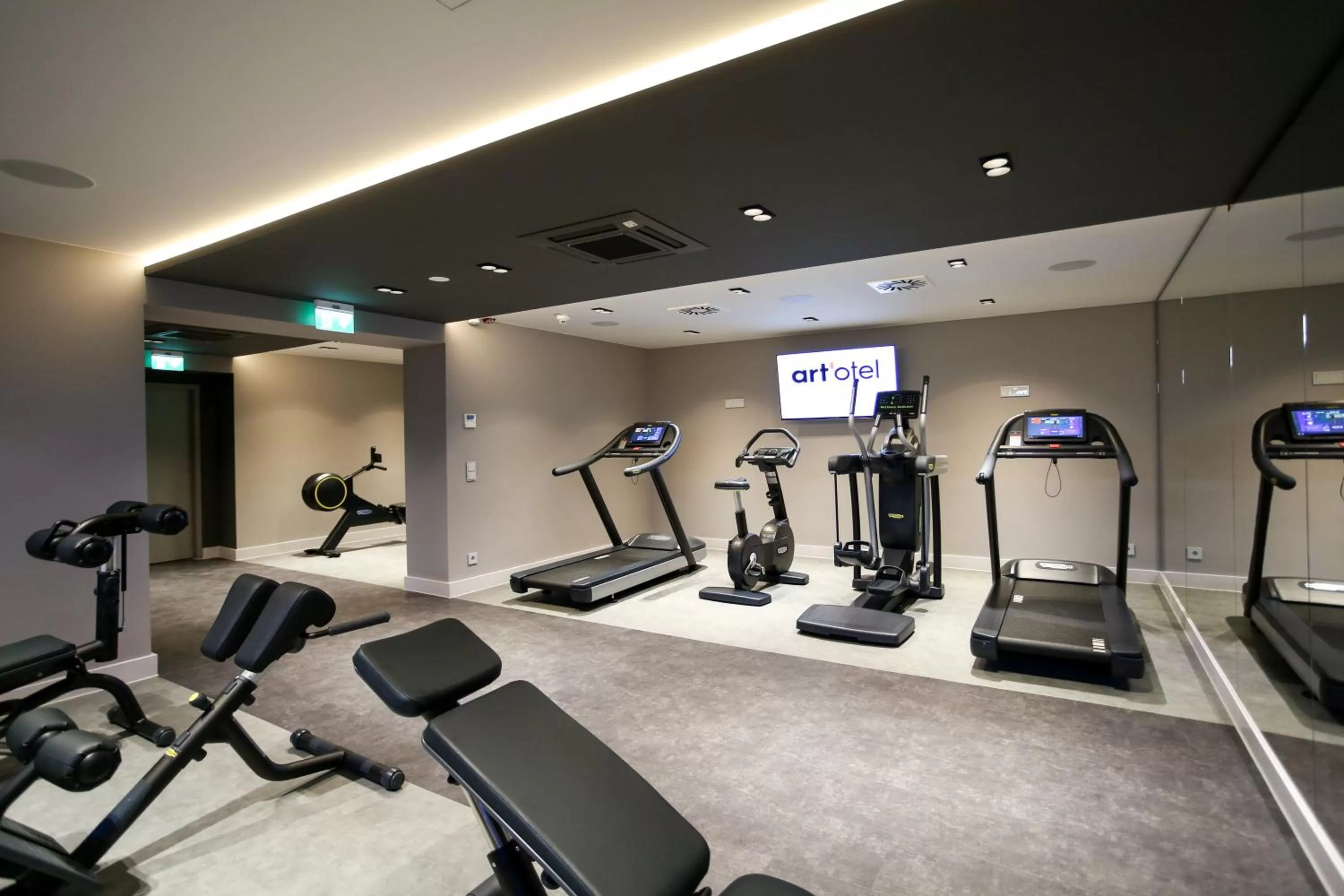 Fitness centre/facilities in art'otel berlin mitte, Powered by Radisson Hotels