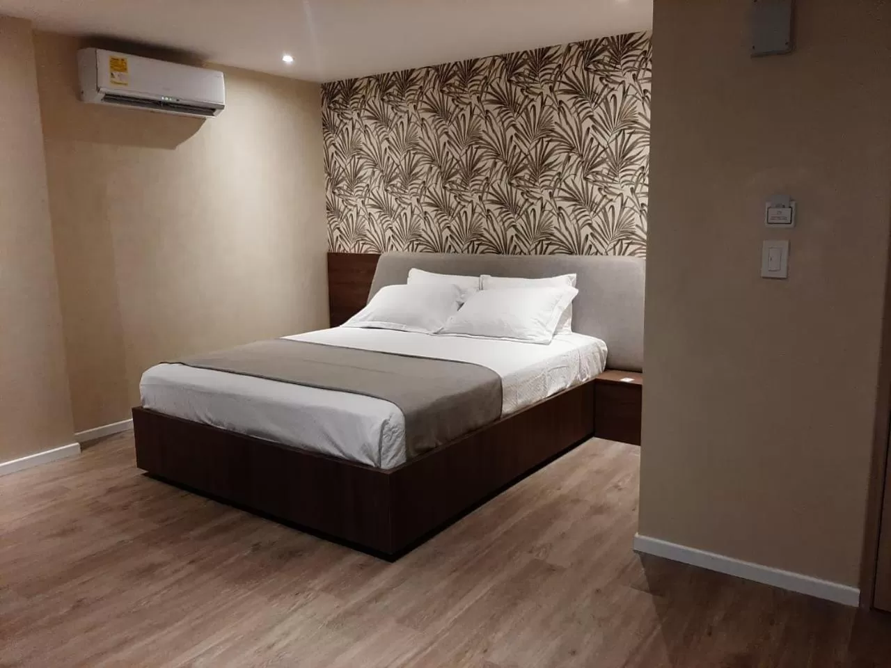 Bed in Eslait Hotel & Apartamentos