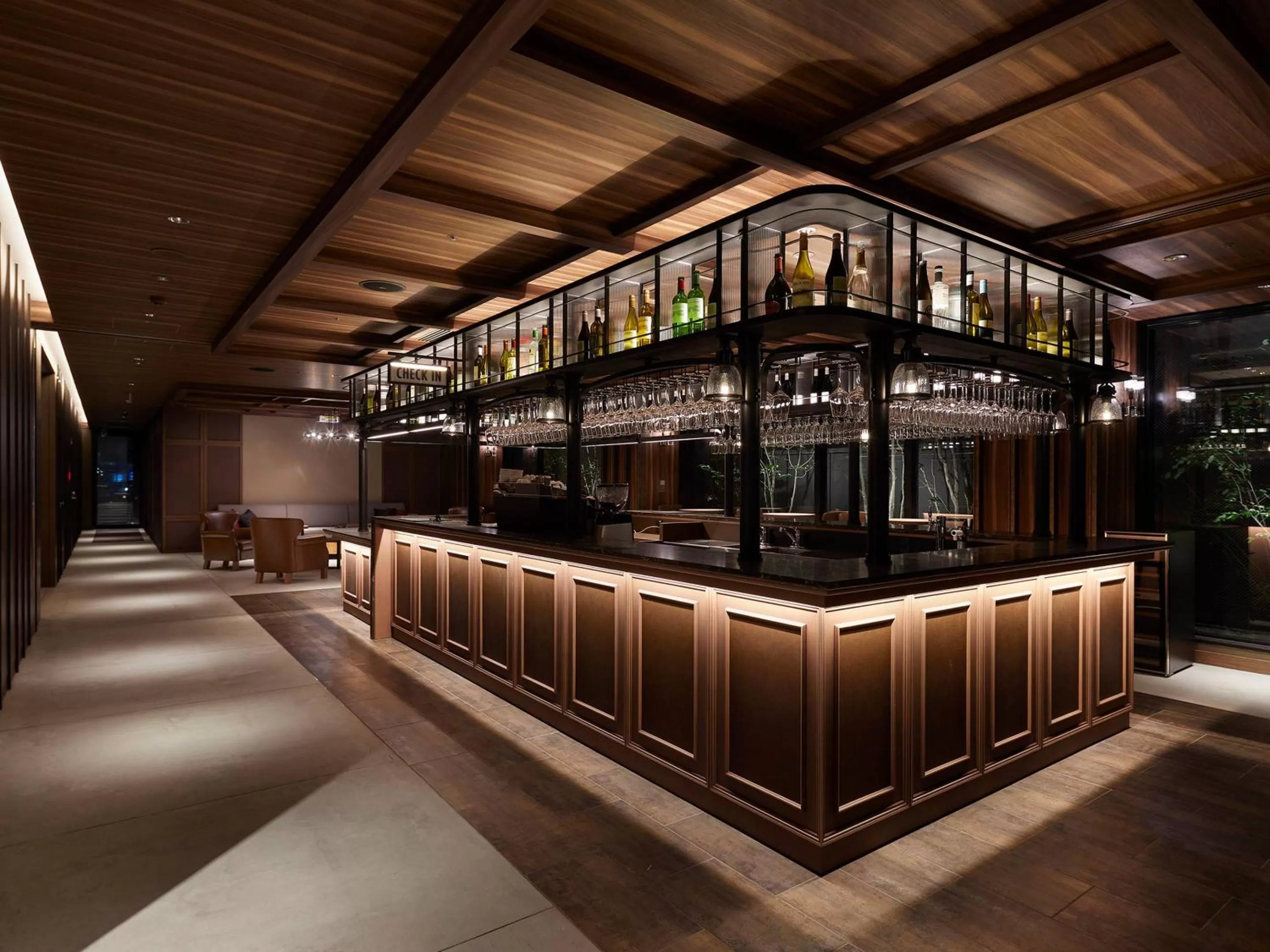 Lounge or bar in Susukino Granbell Hotel