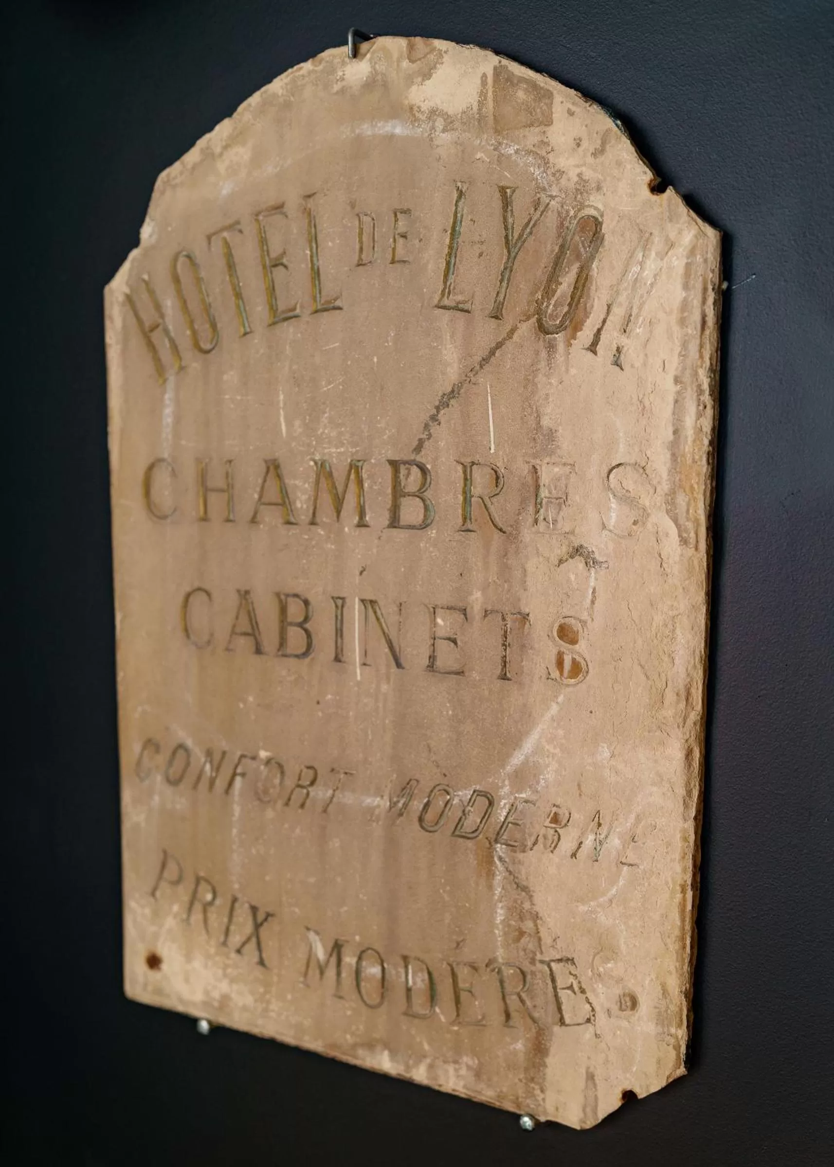 Decorative detail in Hotel Scarlett