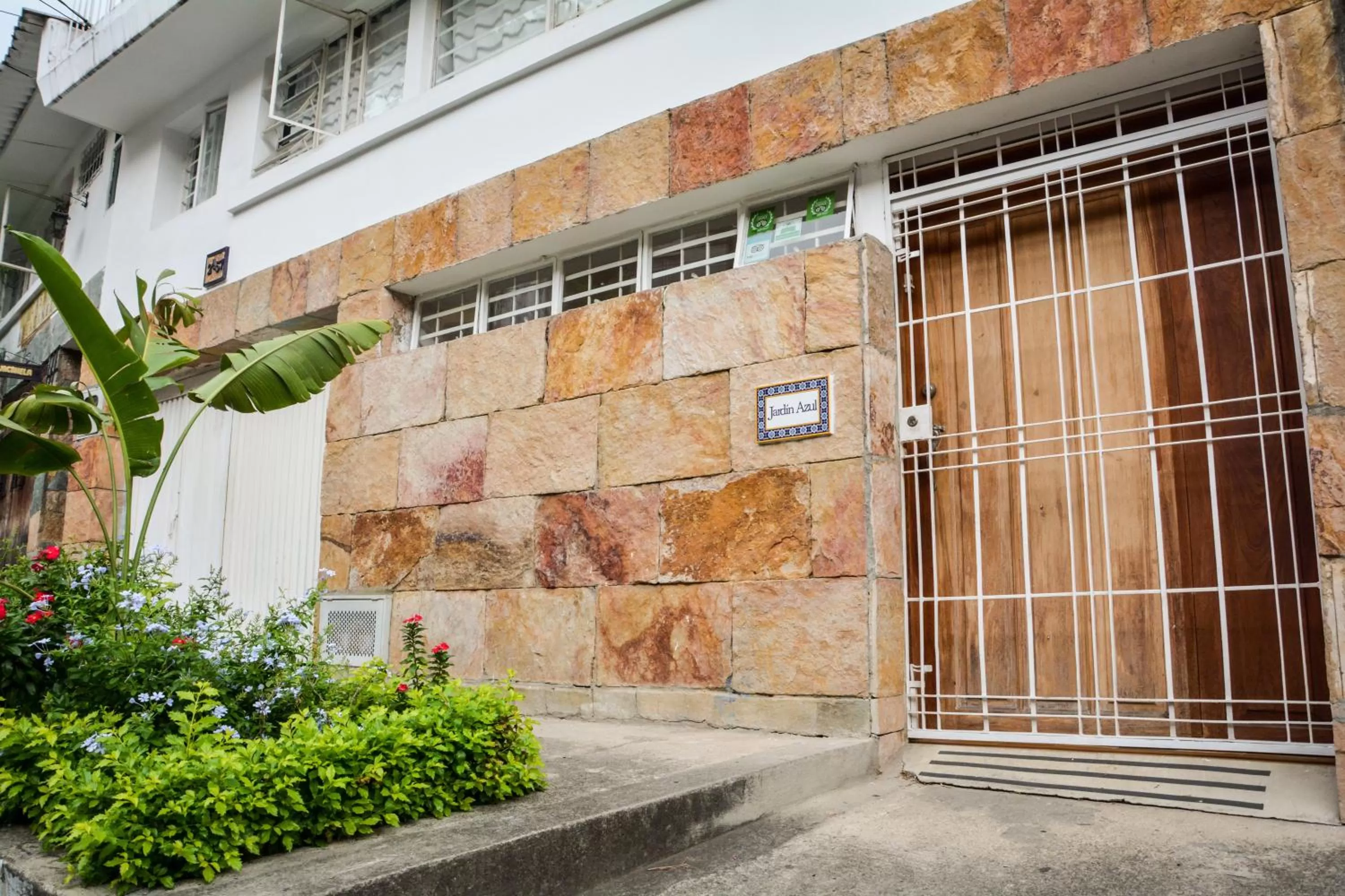 Facade/Entrance in Casa Hotel Jardin Azul