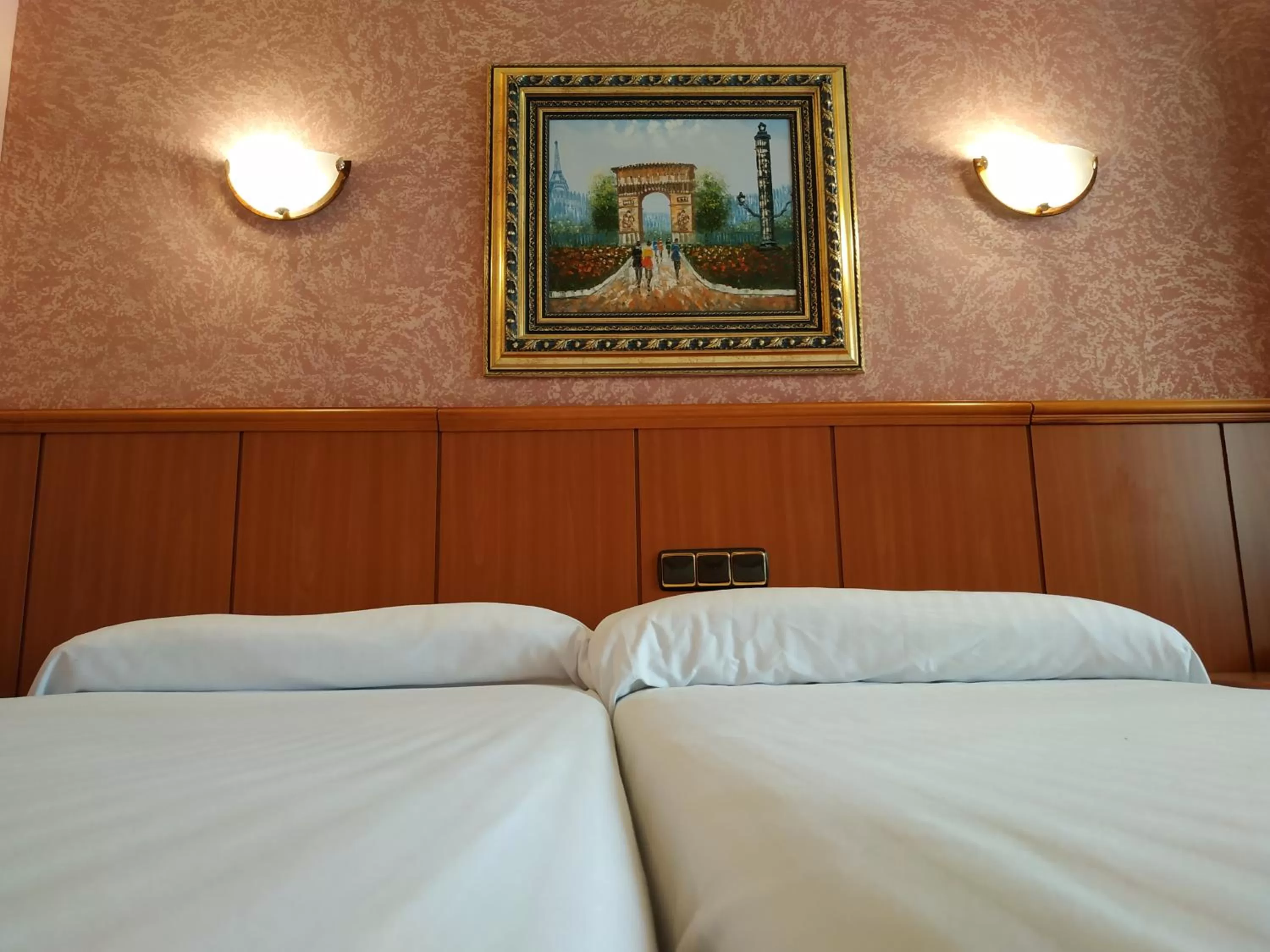 Bed in Hotel Real de Castilla