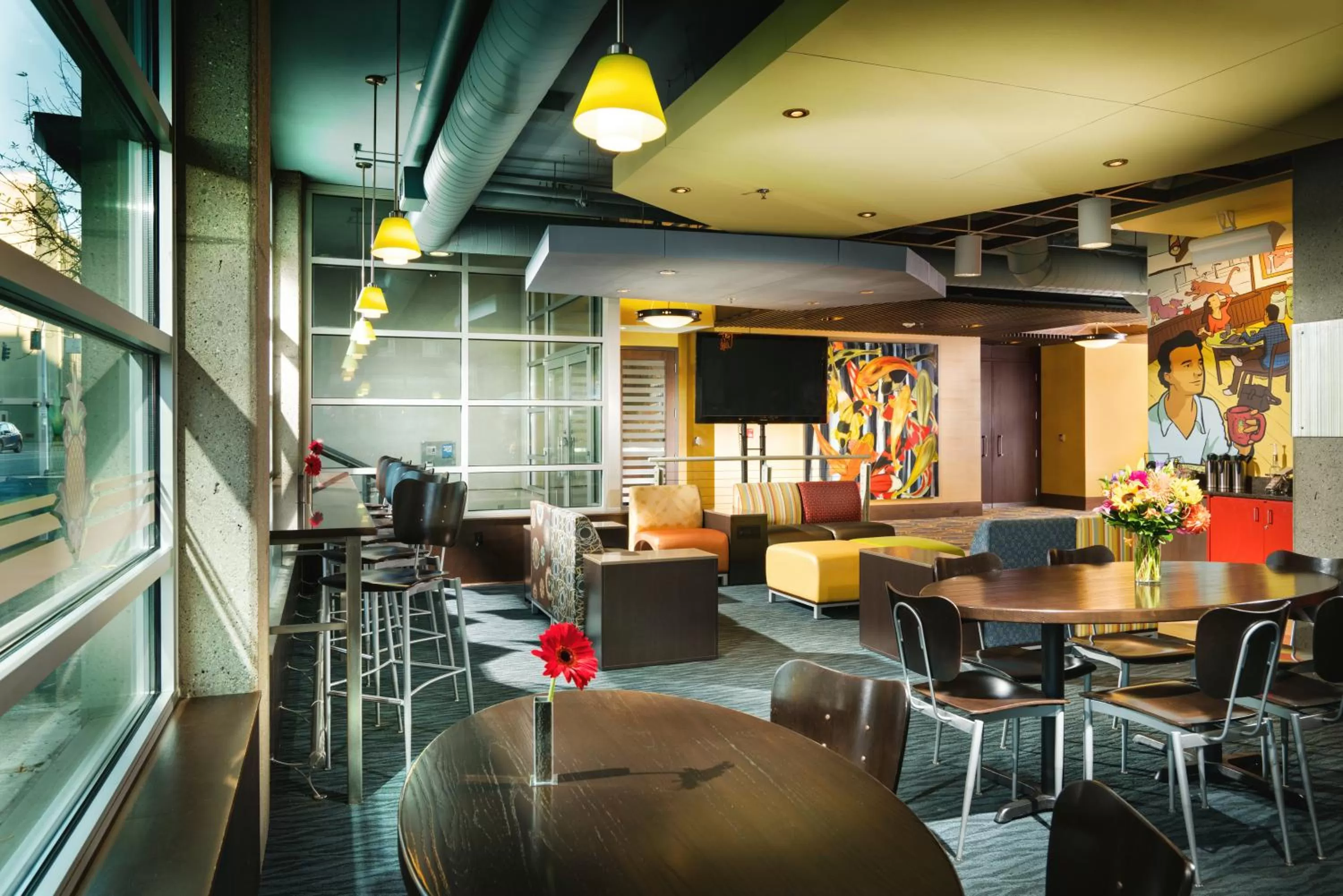 Restaurant/places to eat in Staypineapple, Watertown Hotel, University District Seattle