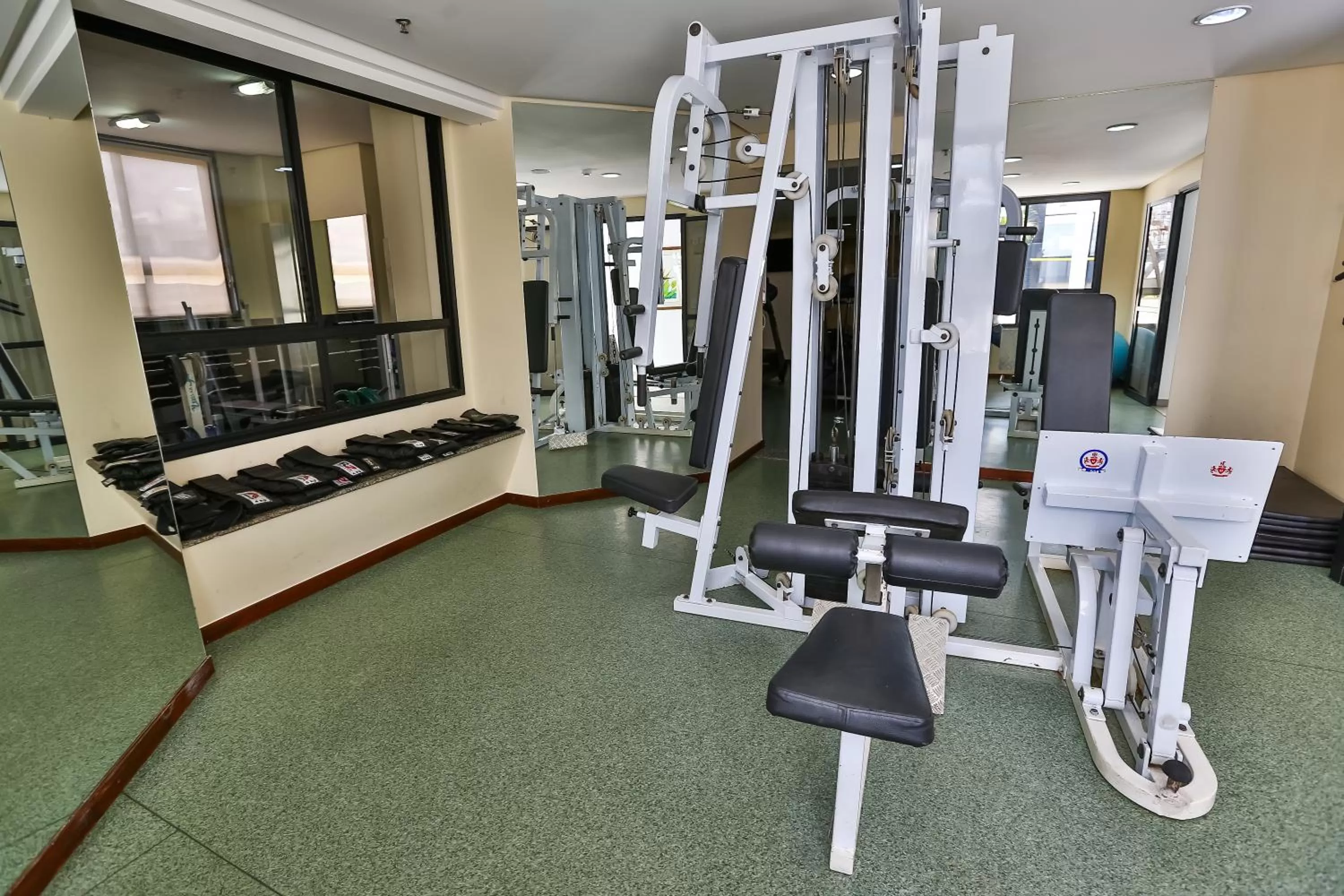 Fitness centre/facilities in Metropolitan Hotel Brasília