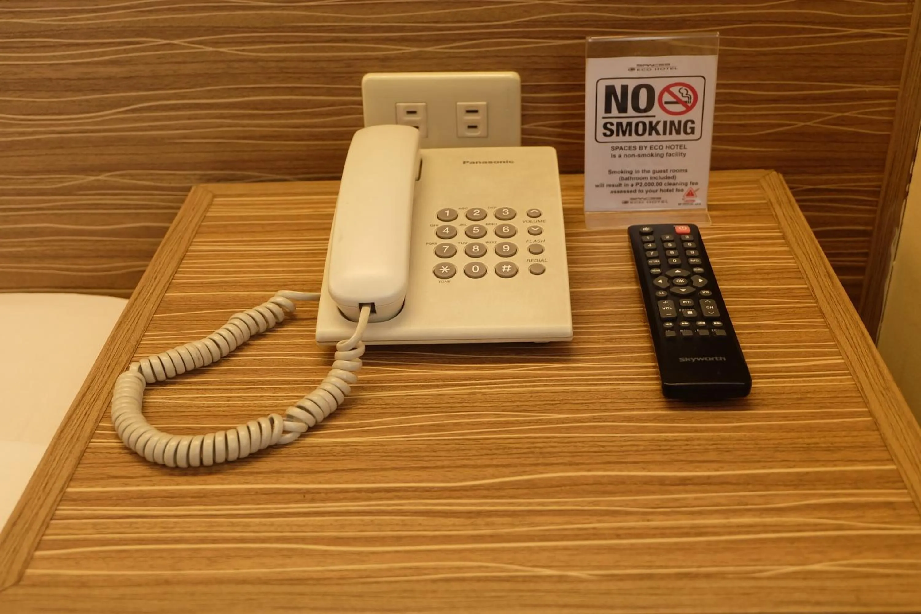 Bedroom in Spaces Hotel Makati