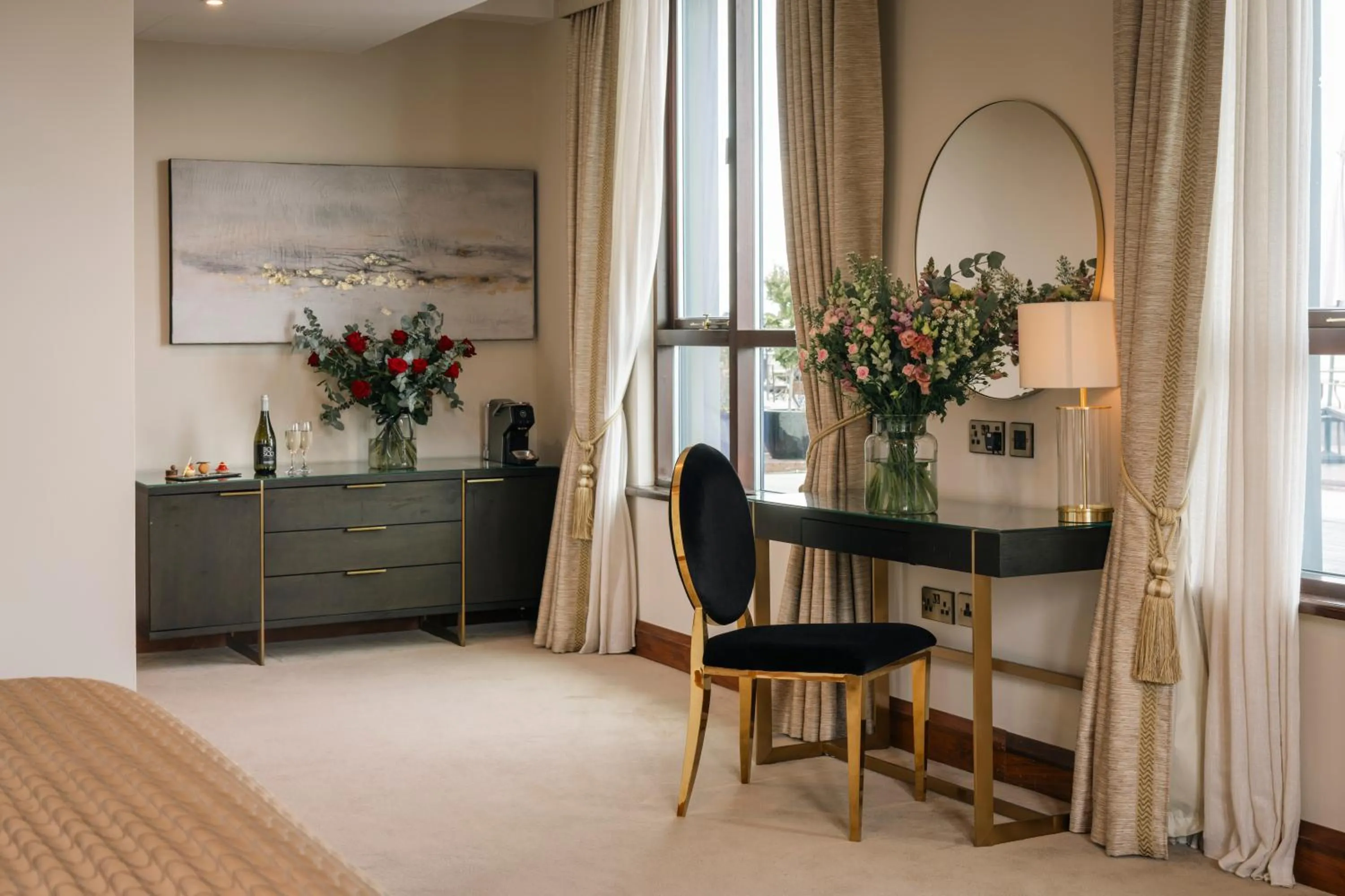 Bedroom in Trim Castle Hotel