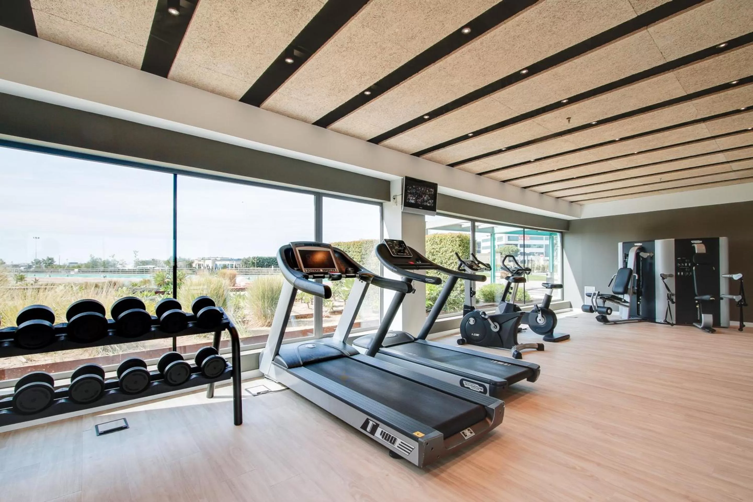 Fitness centre/facilities in BAH Barcelona Airport Hotel