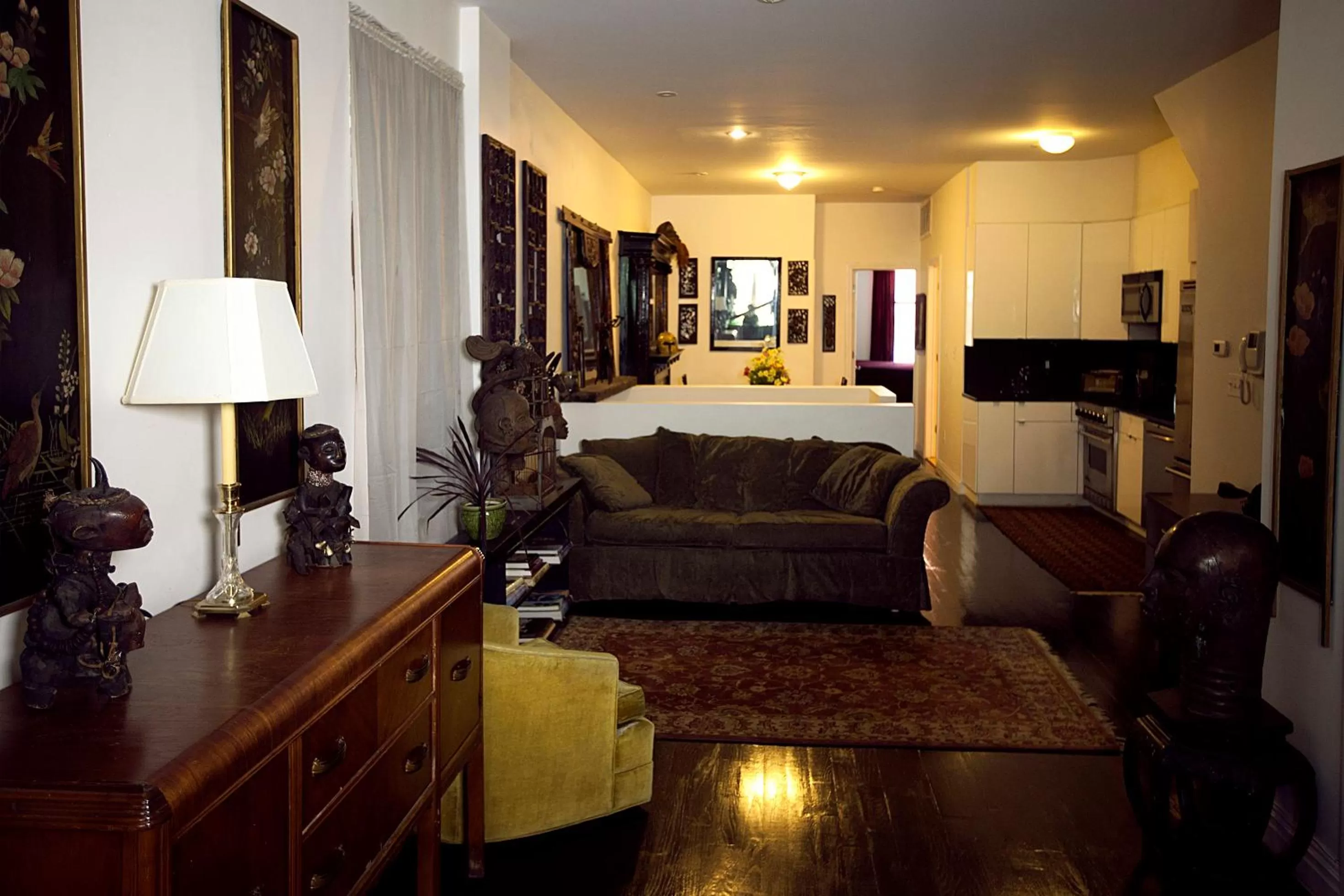 Living room, Seating Area in The Gallery House