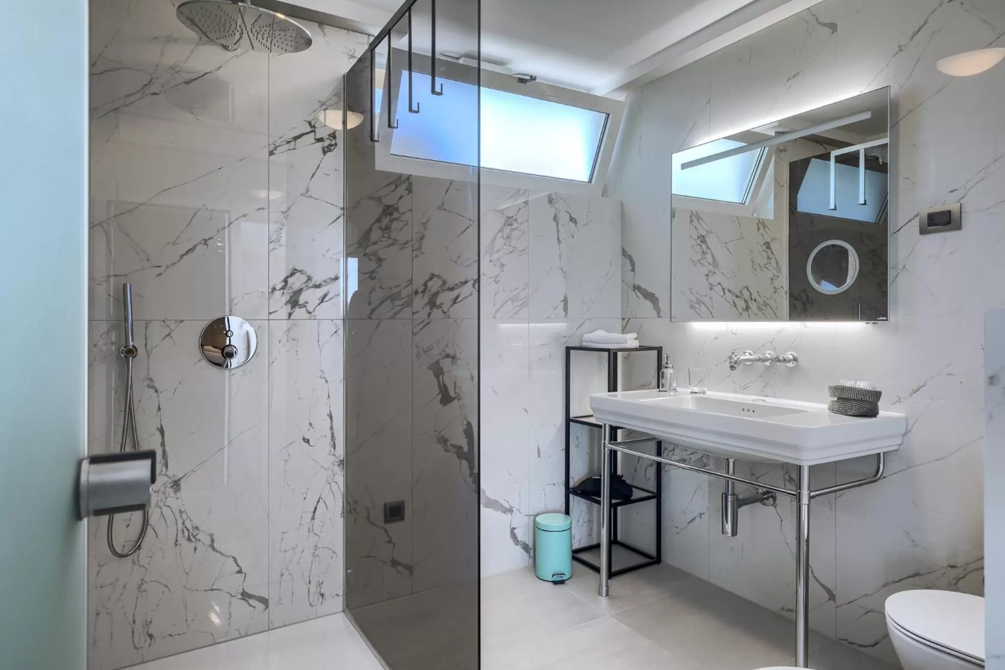 Shower in Hotel Porec