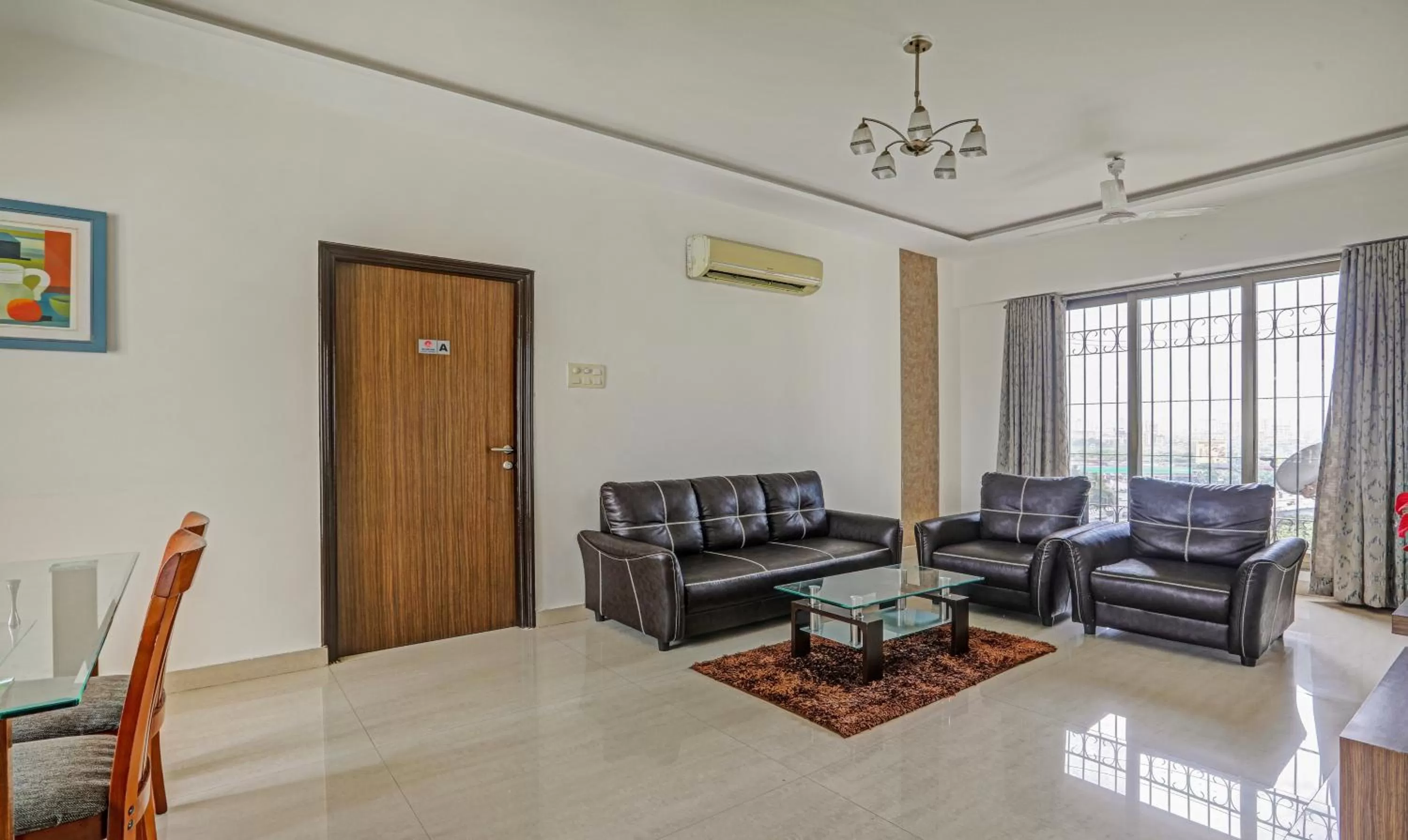 Seating Area in Treebo Trend Welcome Apartments