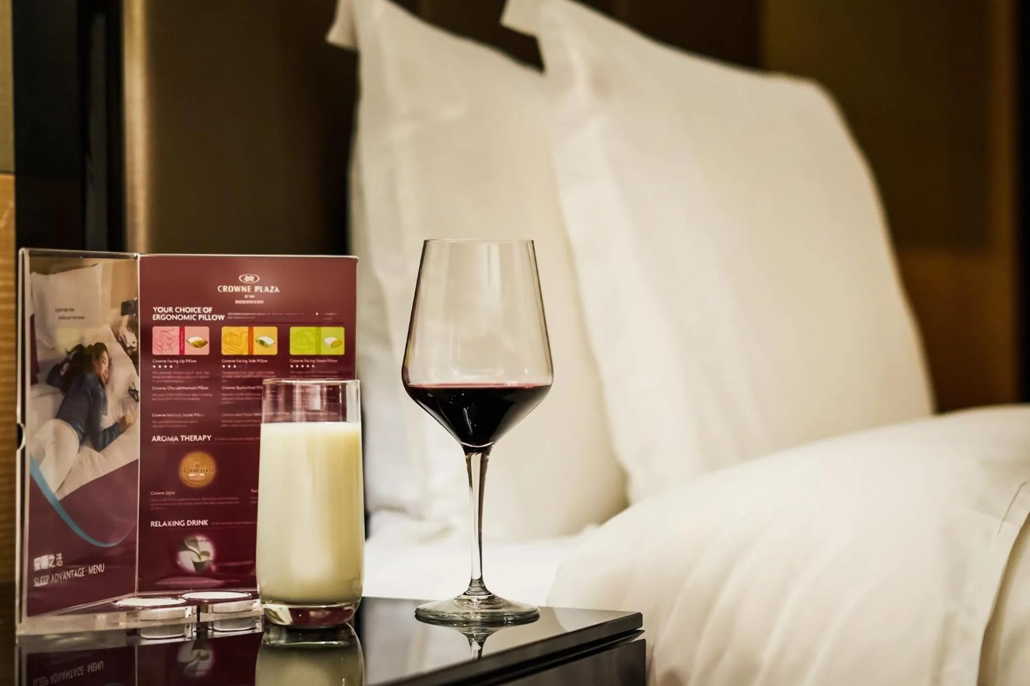 Decorative detail, Bed in Crowne Plaza Xi'an by IHG