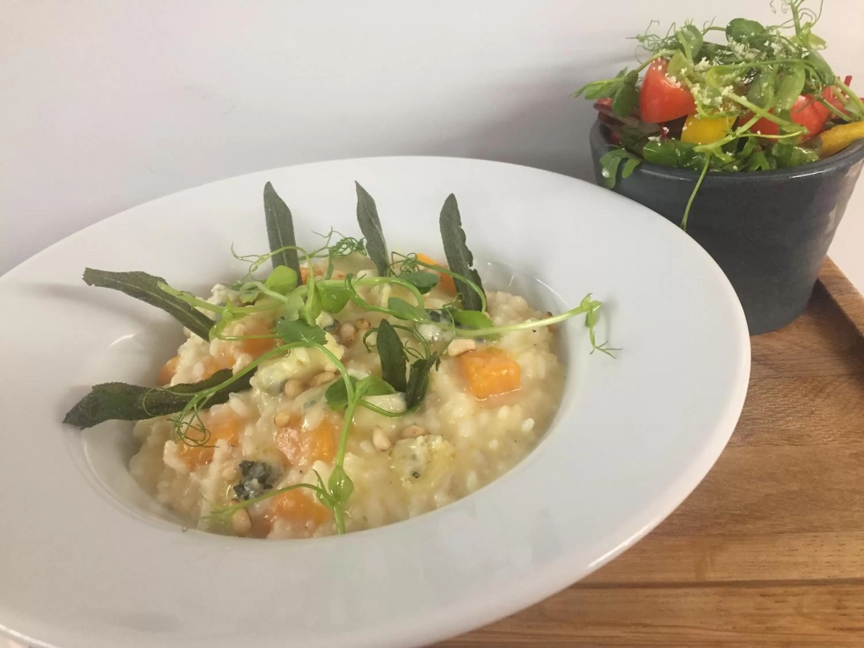 Food in The Black Swan Hotel