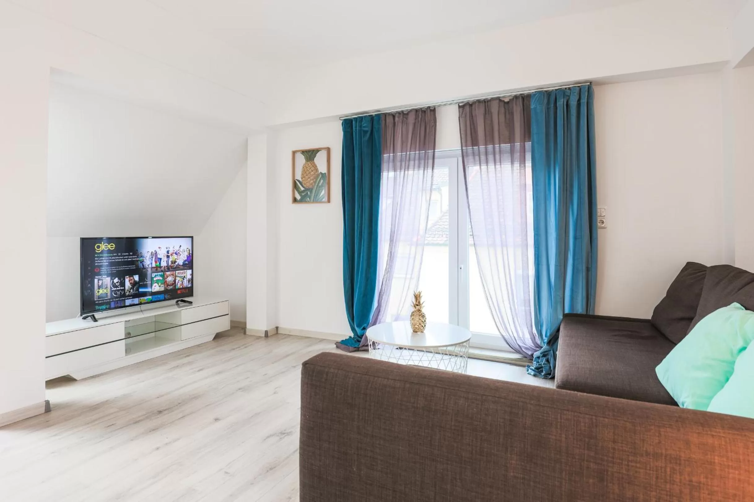 TV and multimedia in Arbio I Cozy Apartments Augsburg-Lechhausen